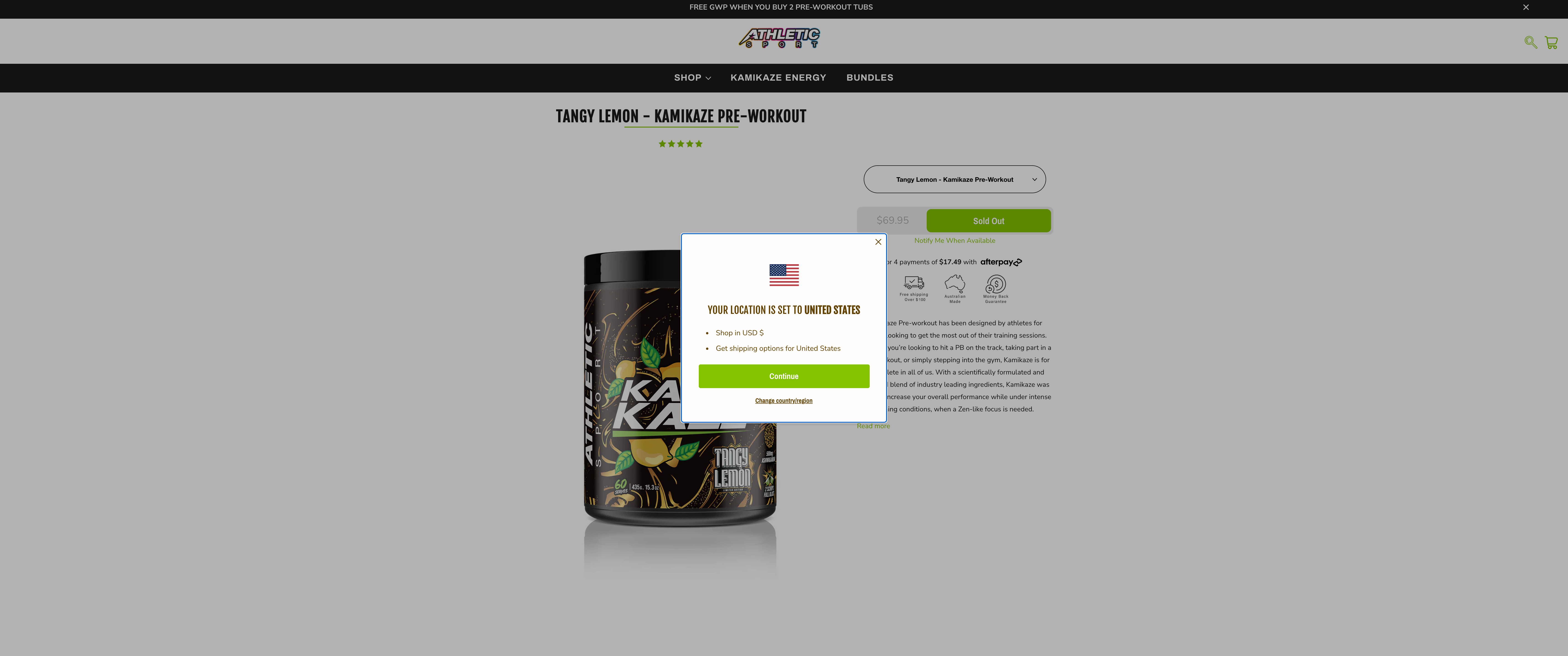 Athletic Sport - Kamikaze - Excellence through bespoke web development screenshot 4