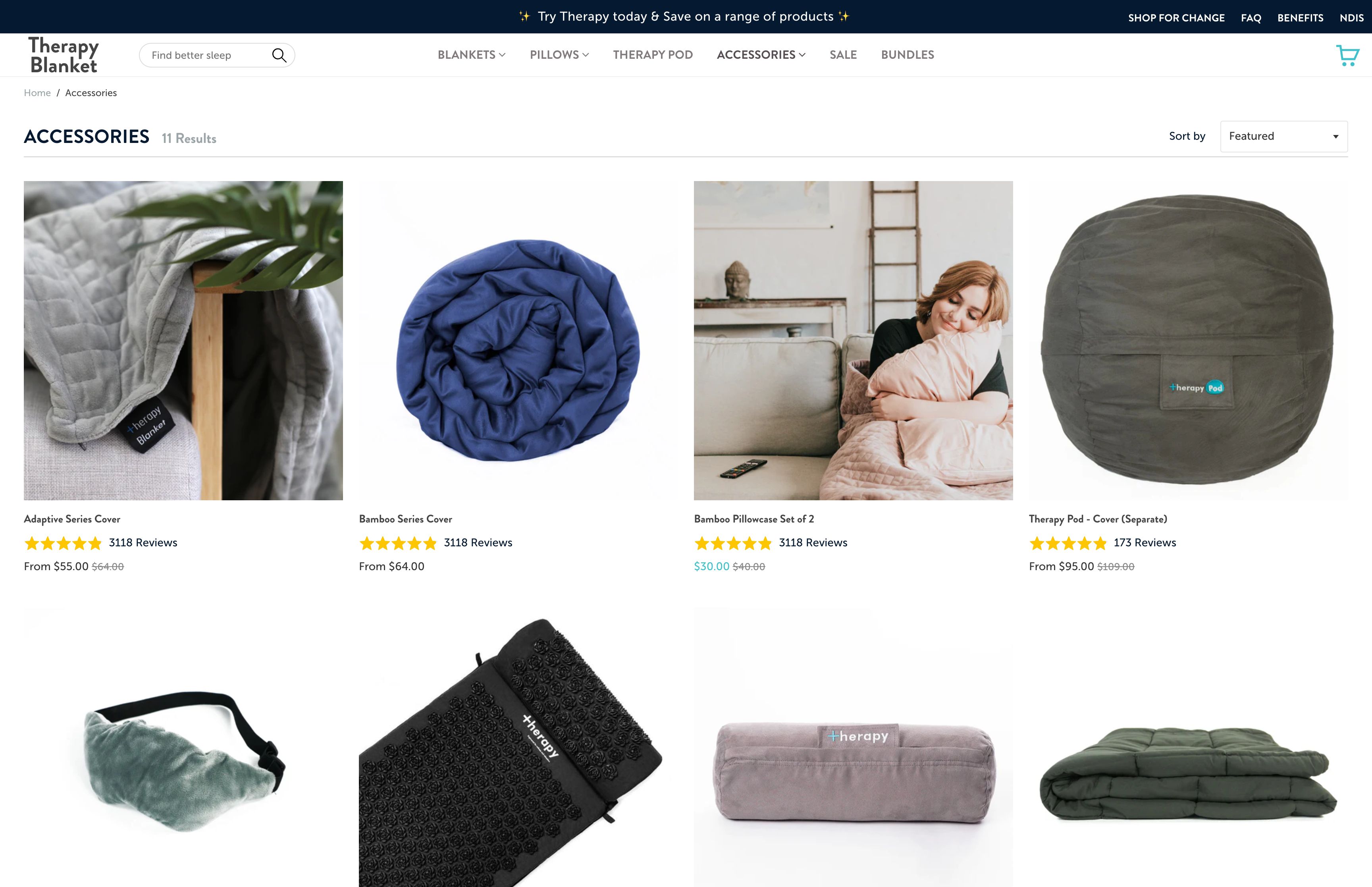 Therapyblanket screenshot 4