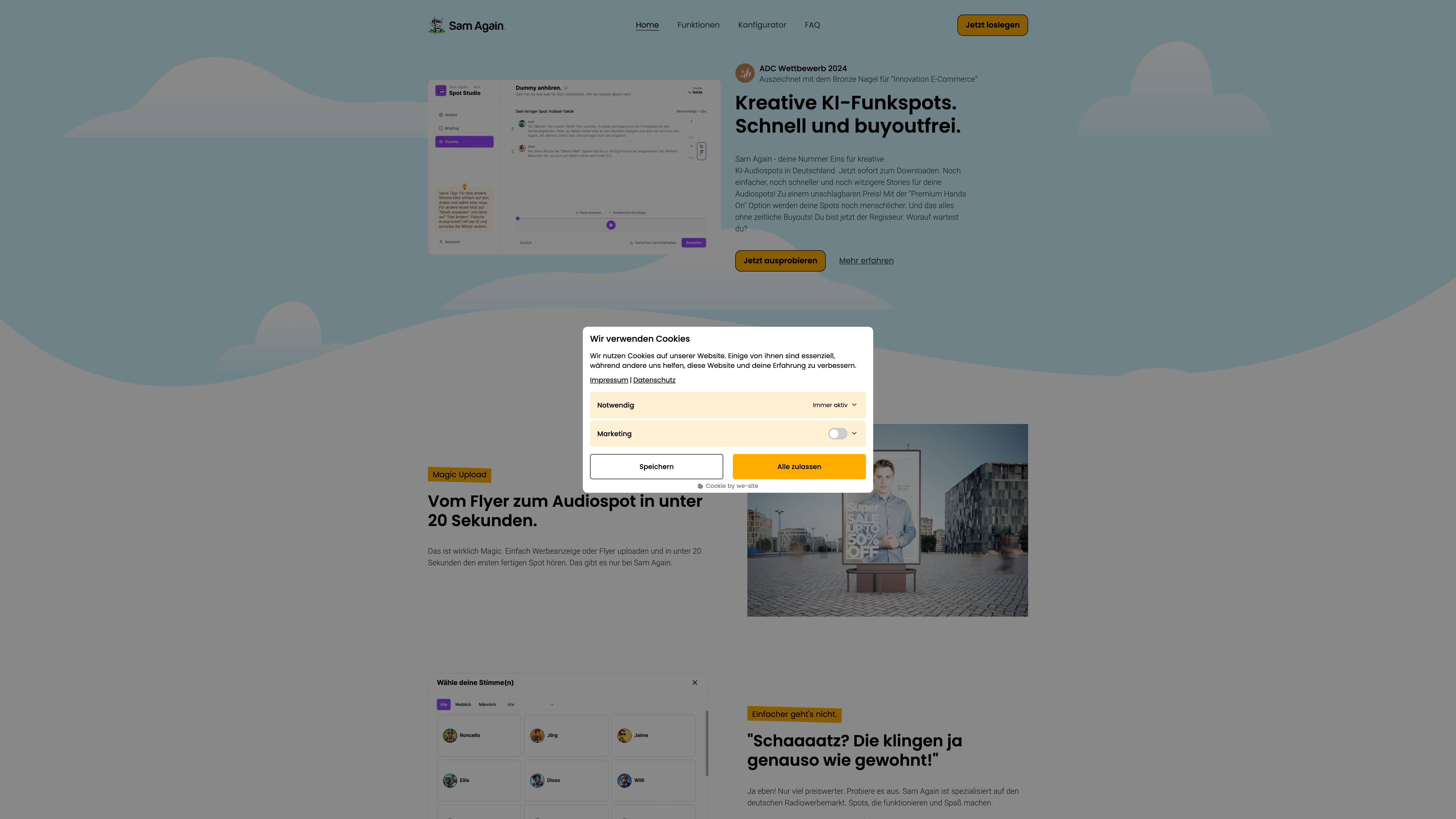AI Audio-Werbespot Konfigurator in Shopify screenshot 6
