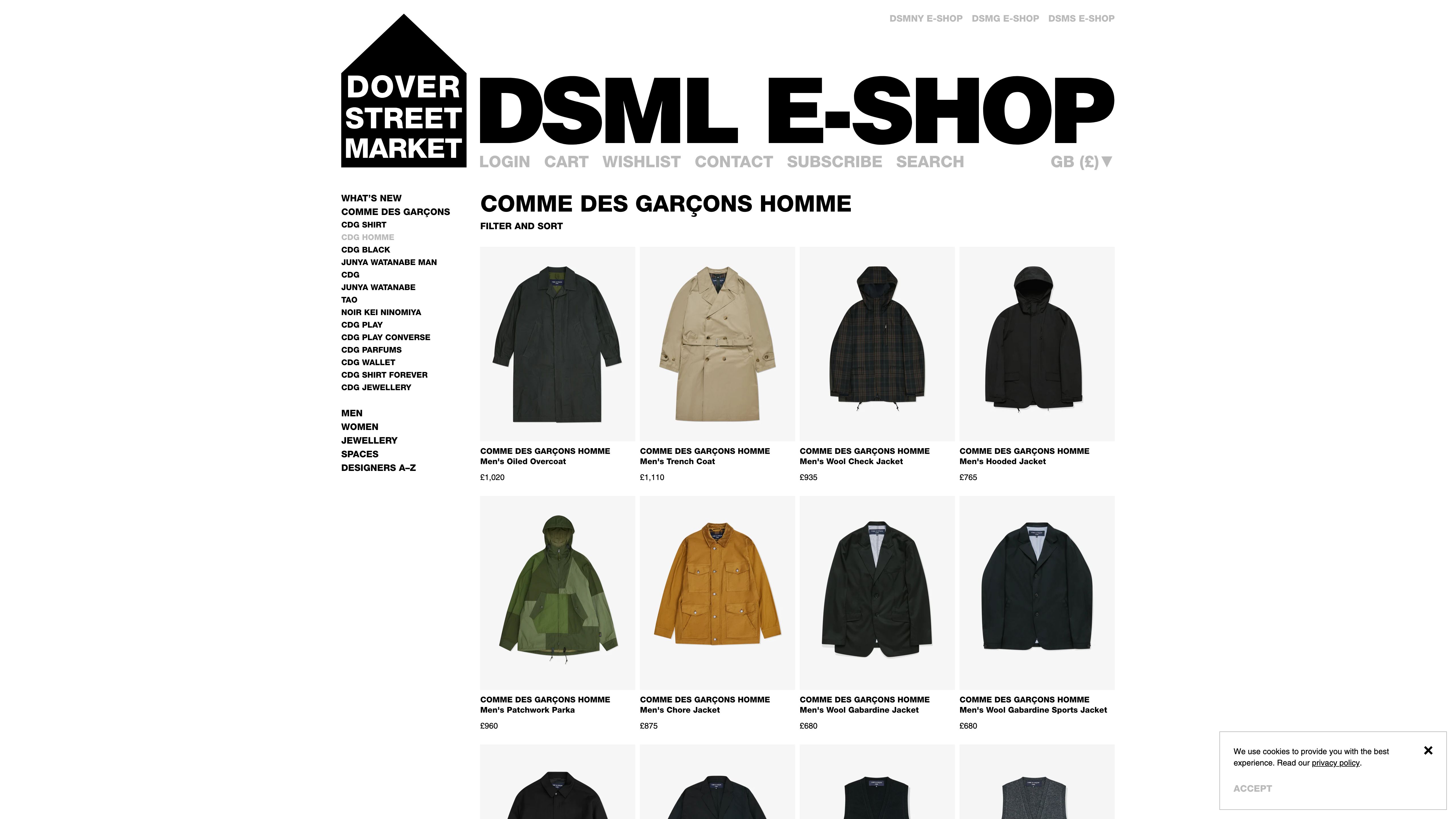 Dover Street Market screenshot 2