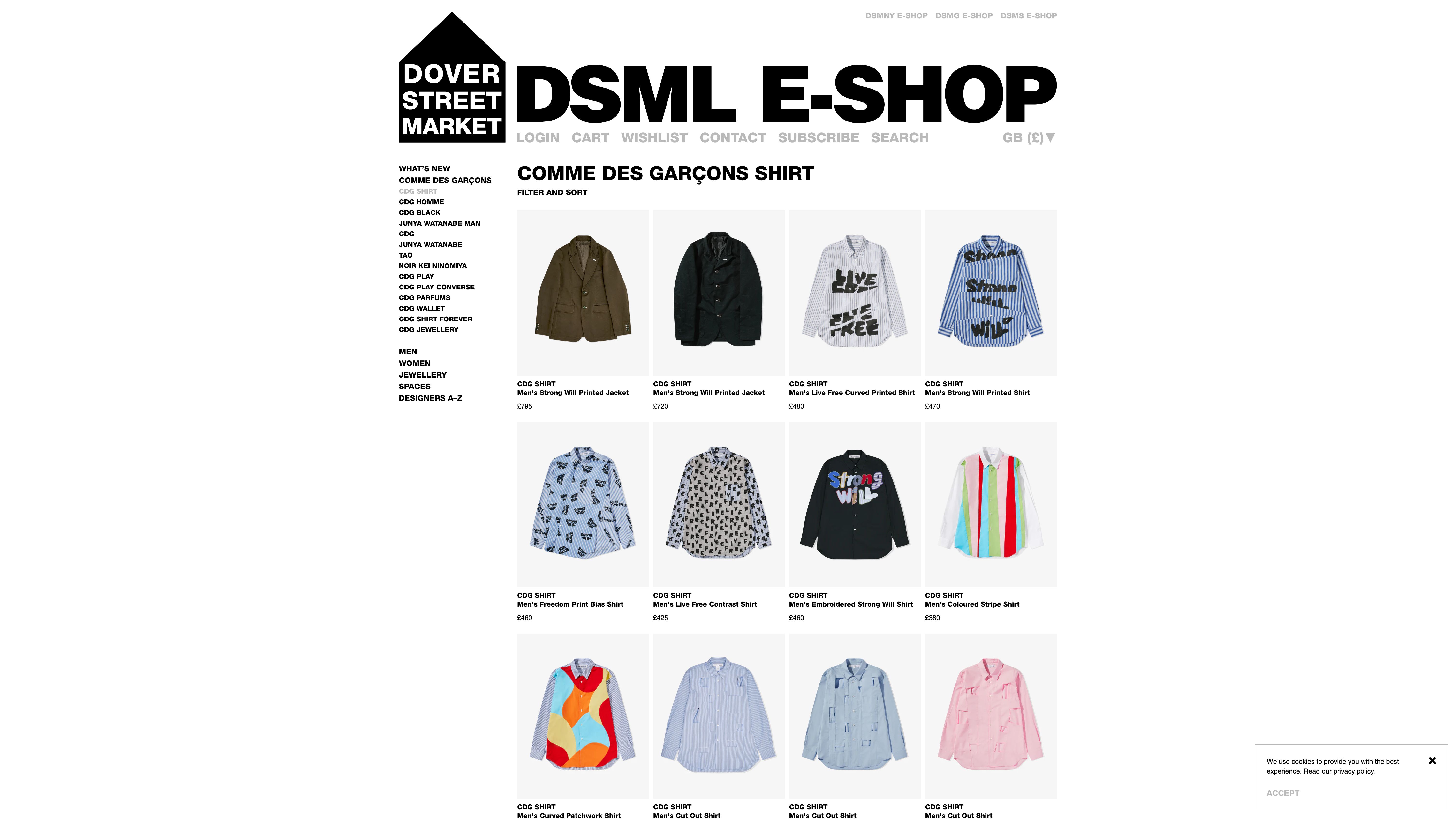 Dover Street Market screenshot 3