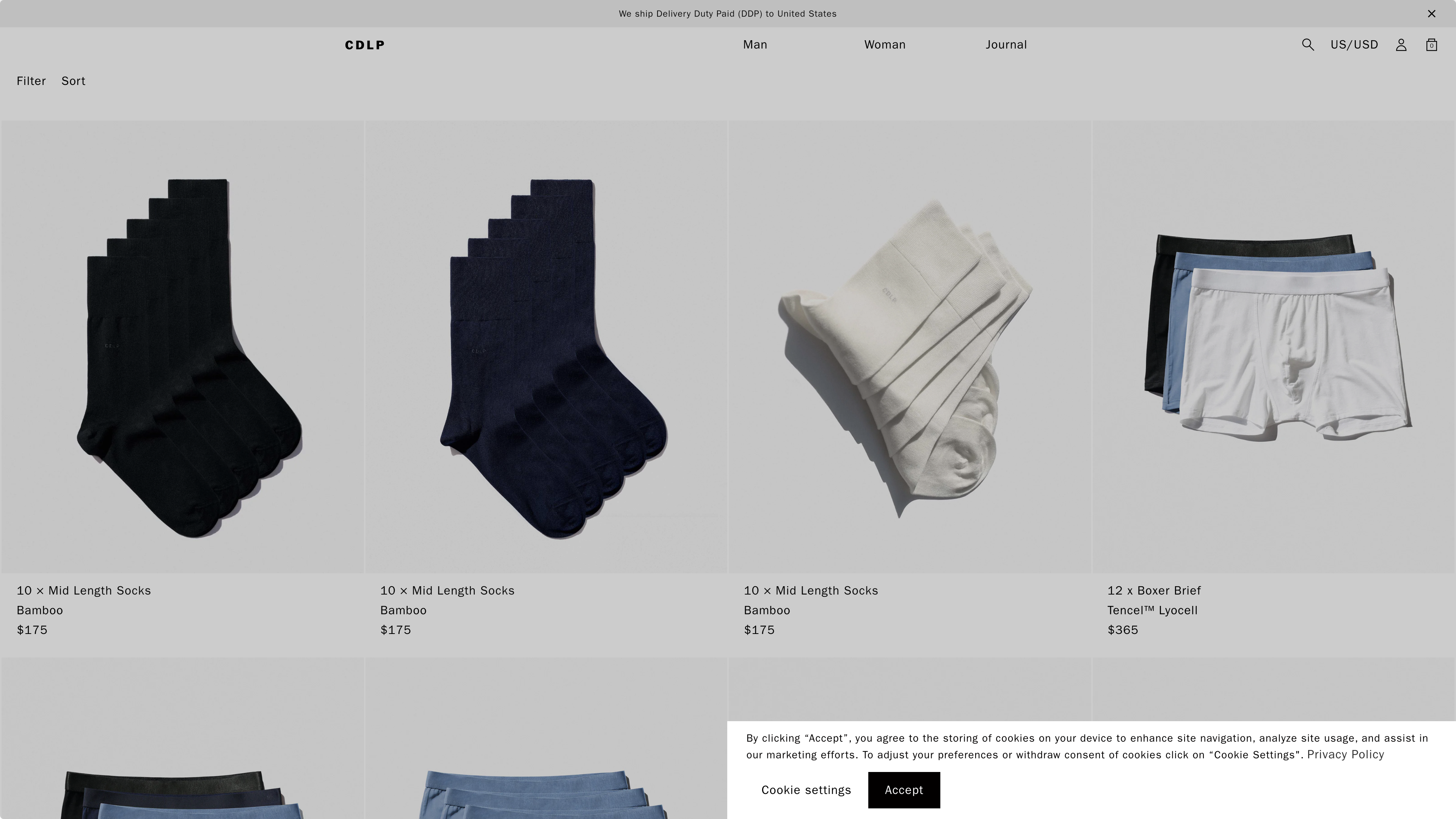 Innovative Shopify Plus Store for CDLP: High-End Underwear Brand