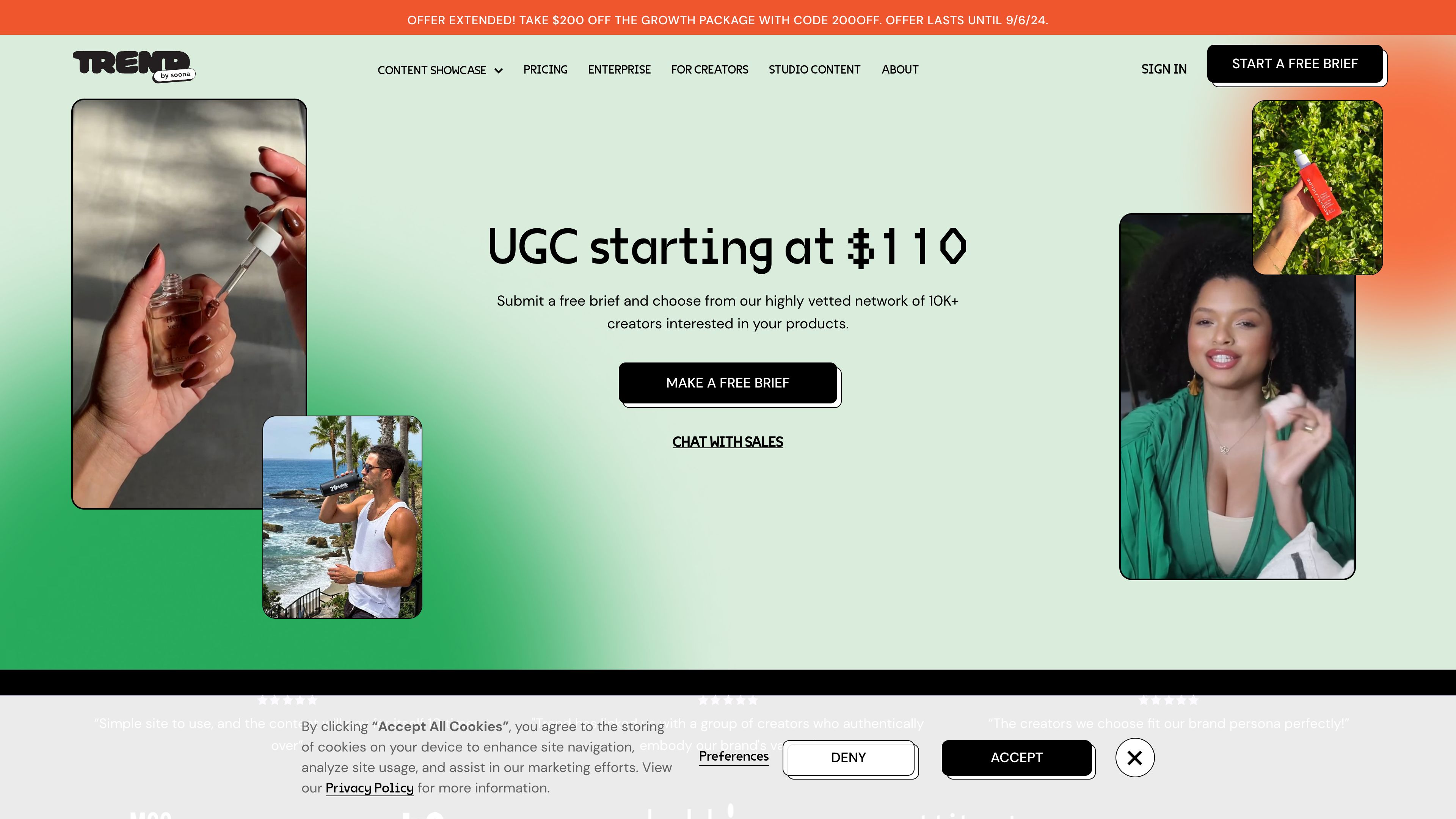 UGC with Trend by soona