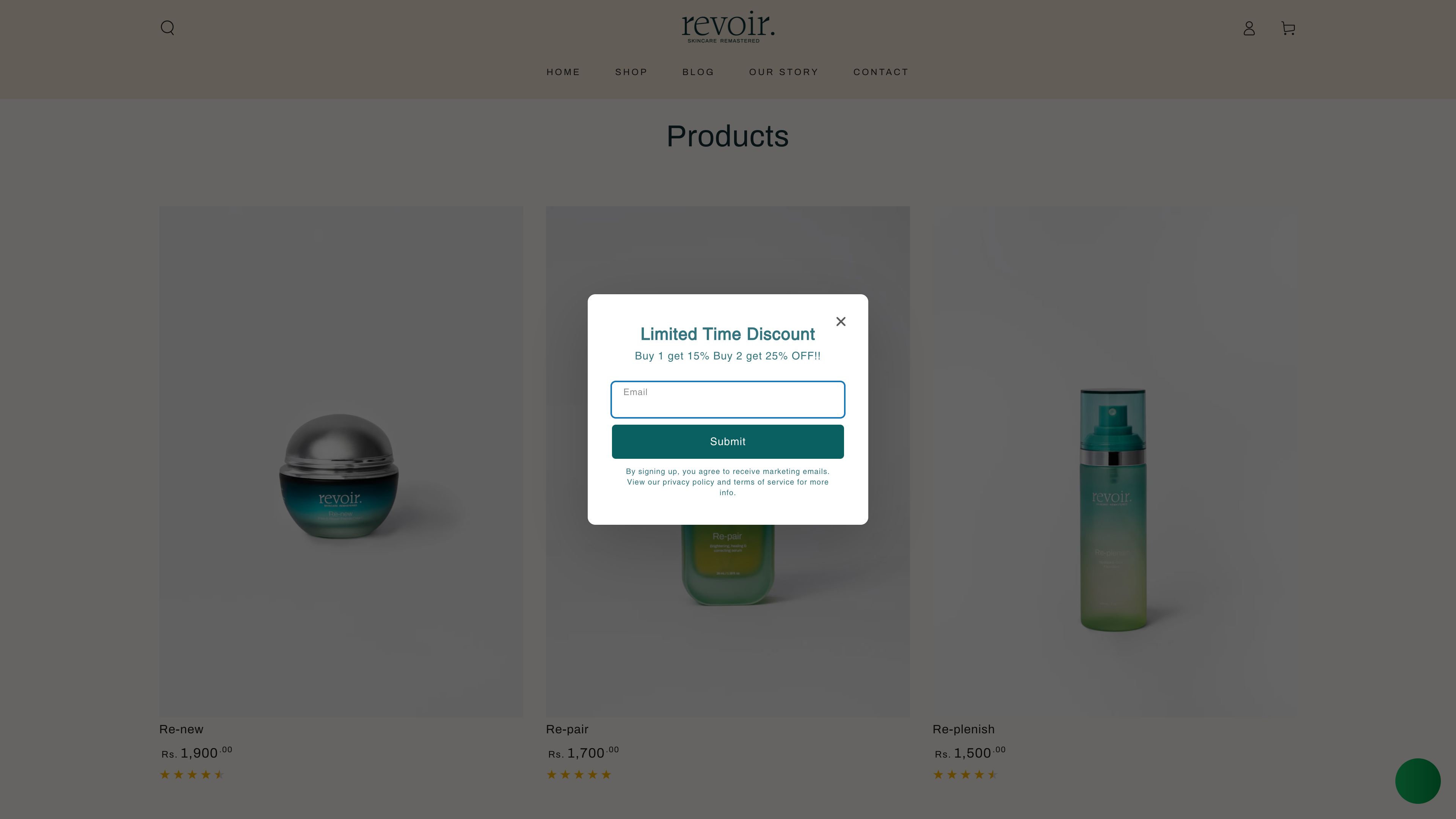 Revoir Skincare screenshot 2