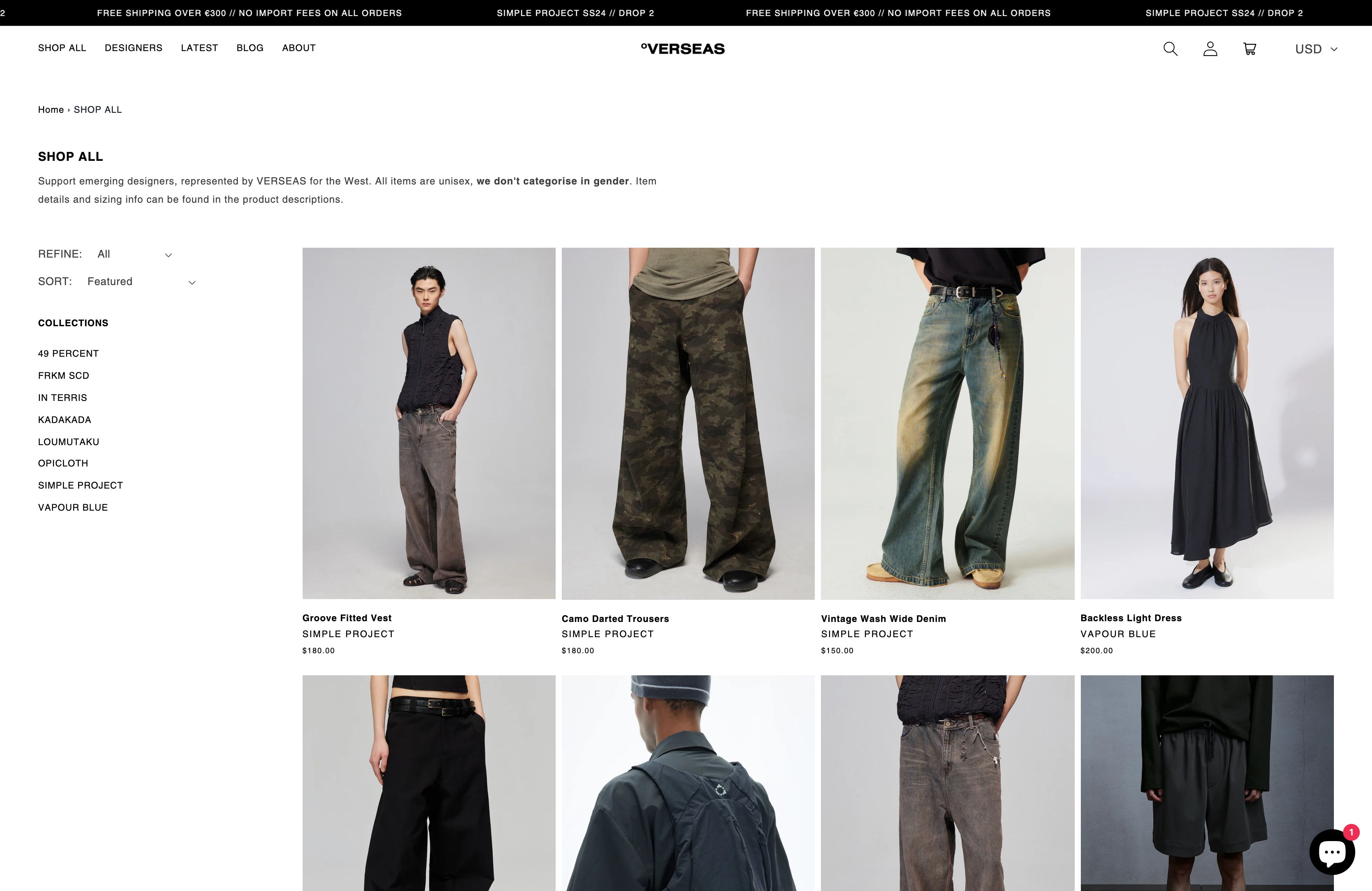 Verseas screenshot 2