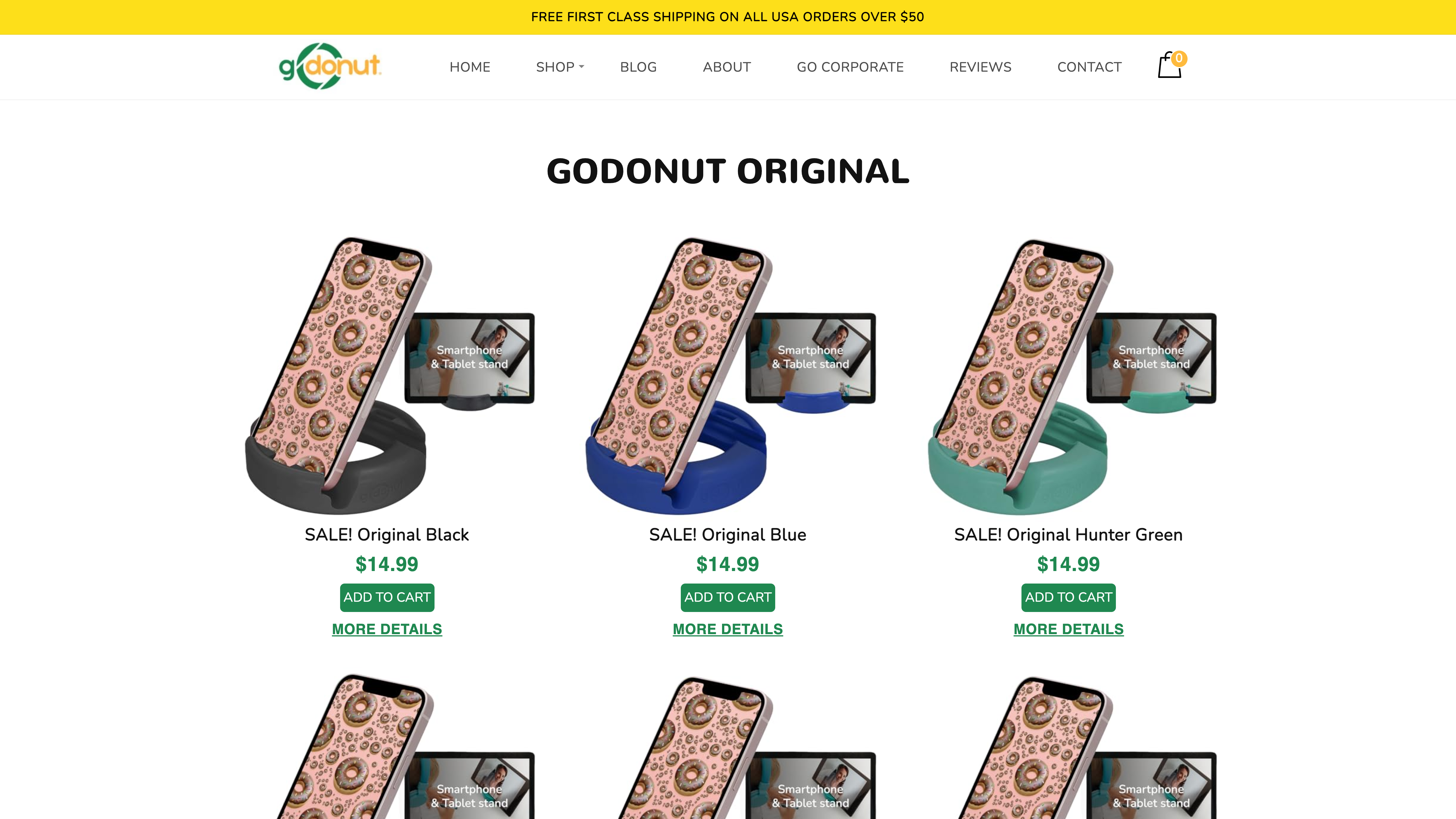 Godonut Custom Shopify Store screenshot 6