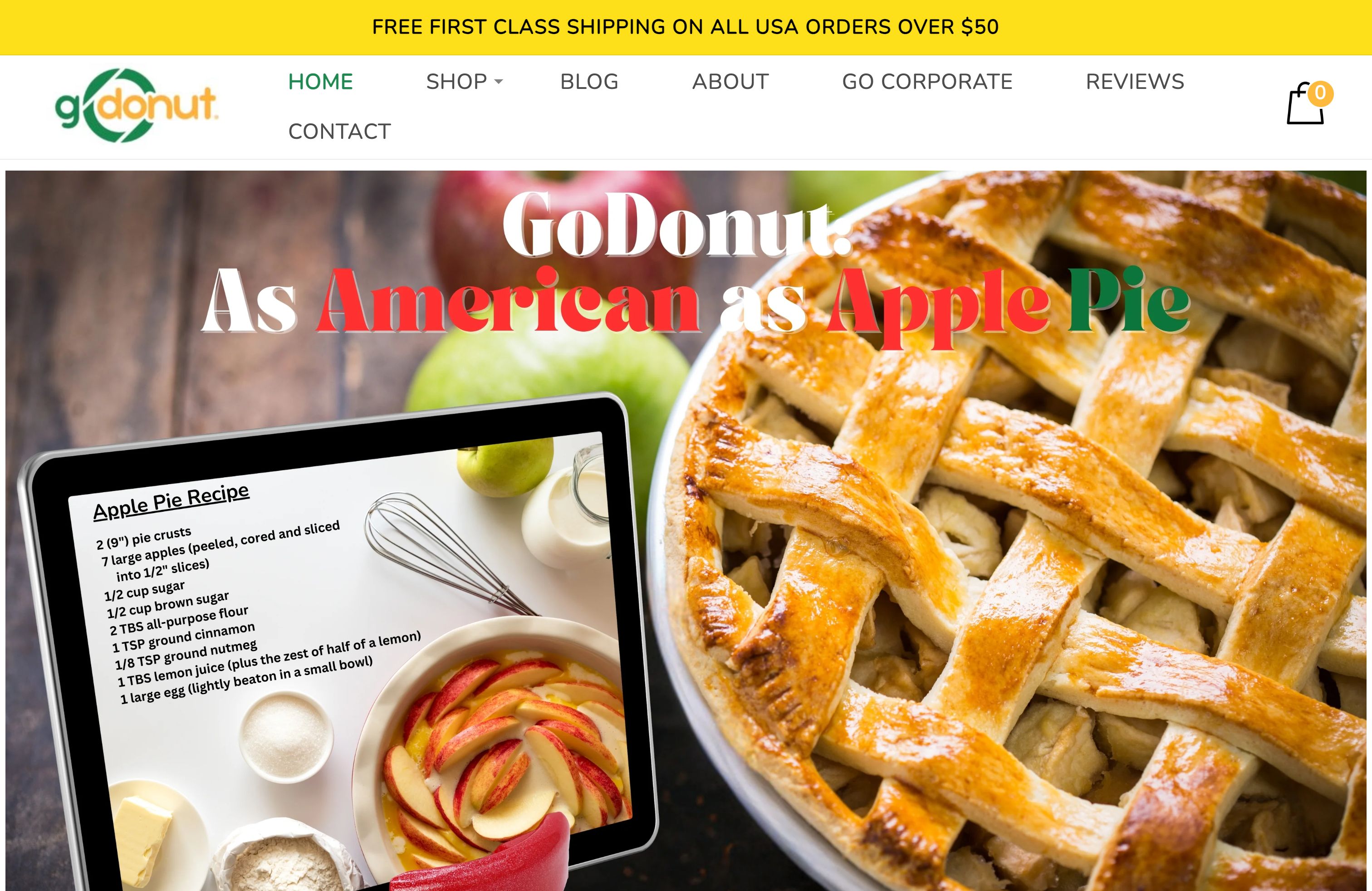 Godonut Custom Shopify Store screenshot 7