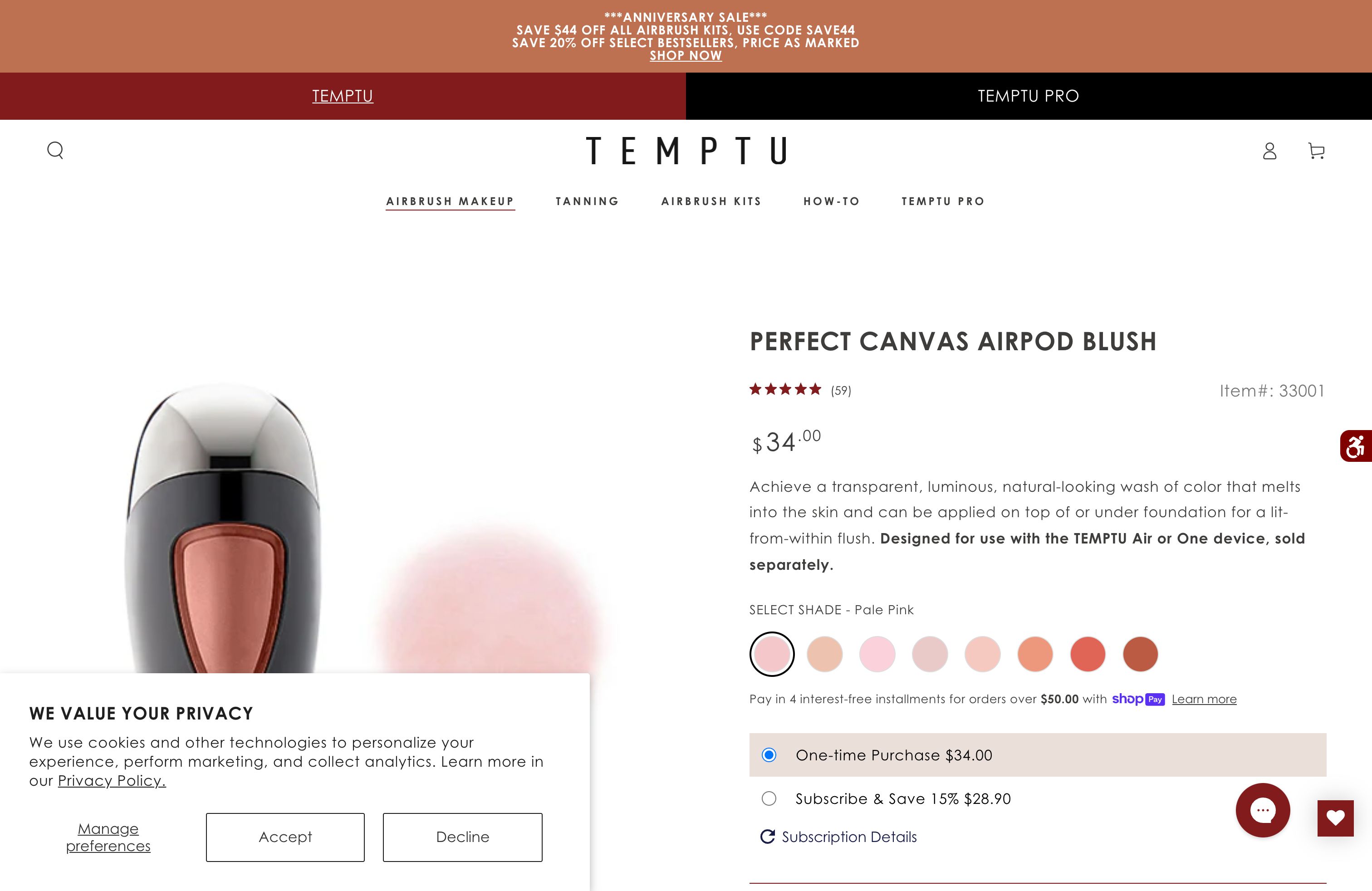 TEMPTU Pro screenshot 3