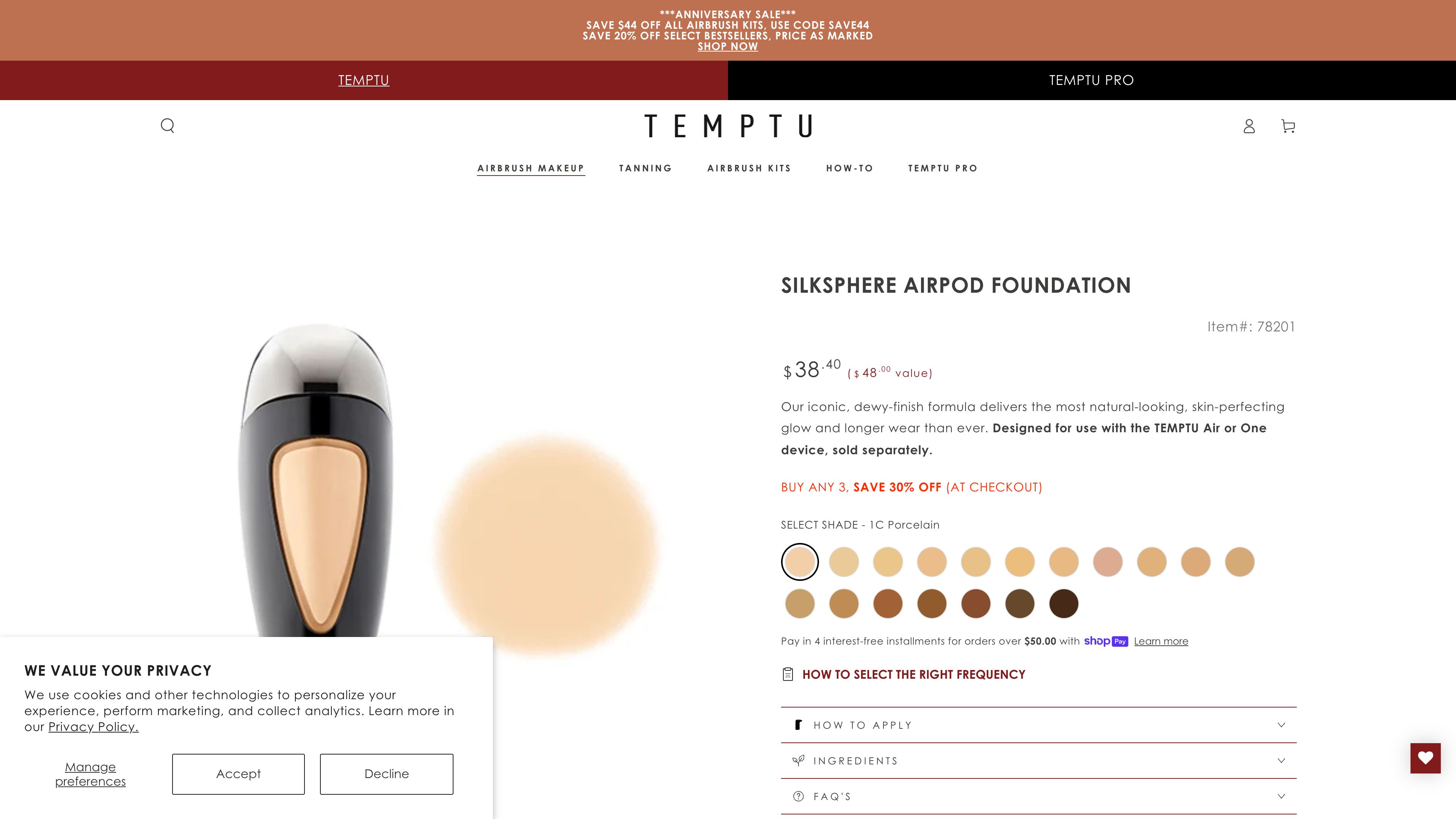 TEMPTU Pro screenshot 4