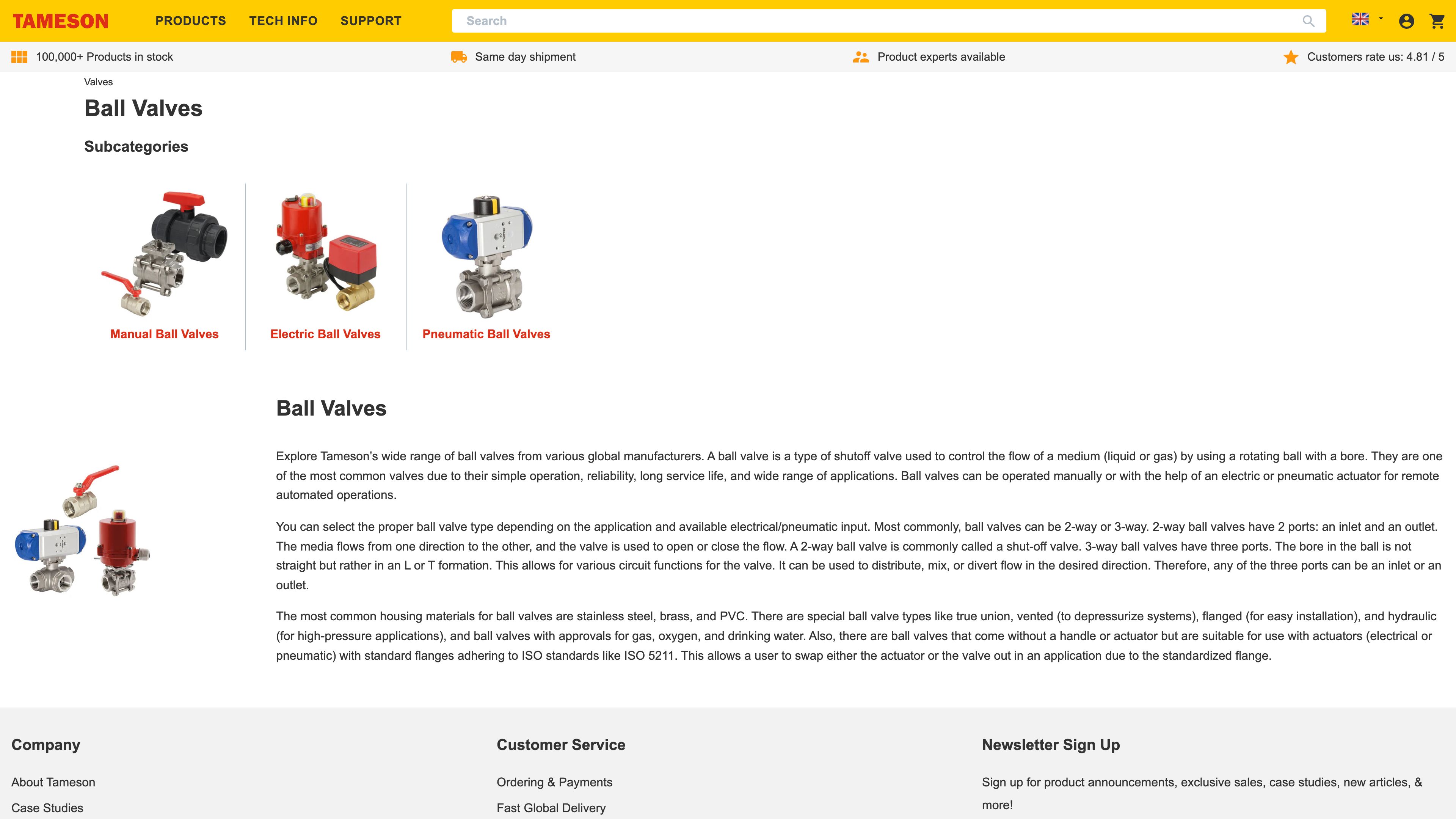 Tameson screenshot 2