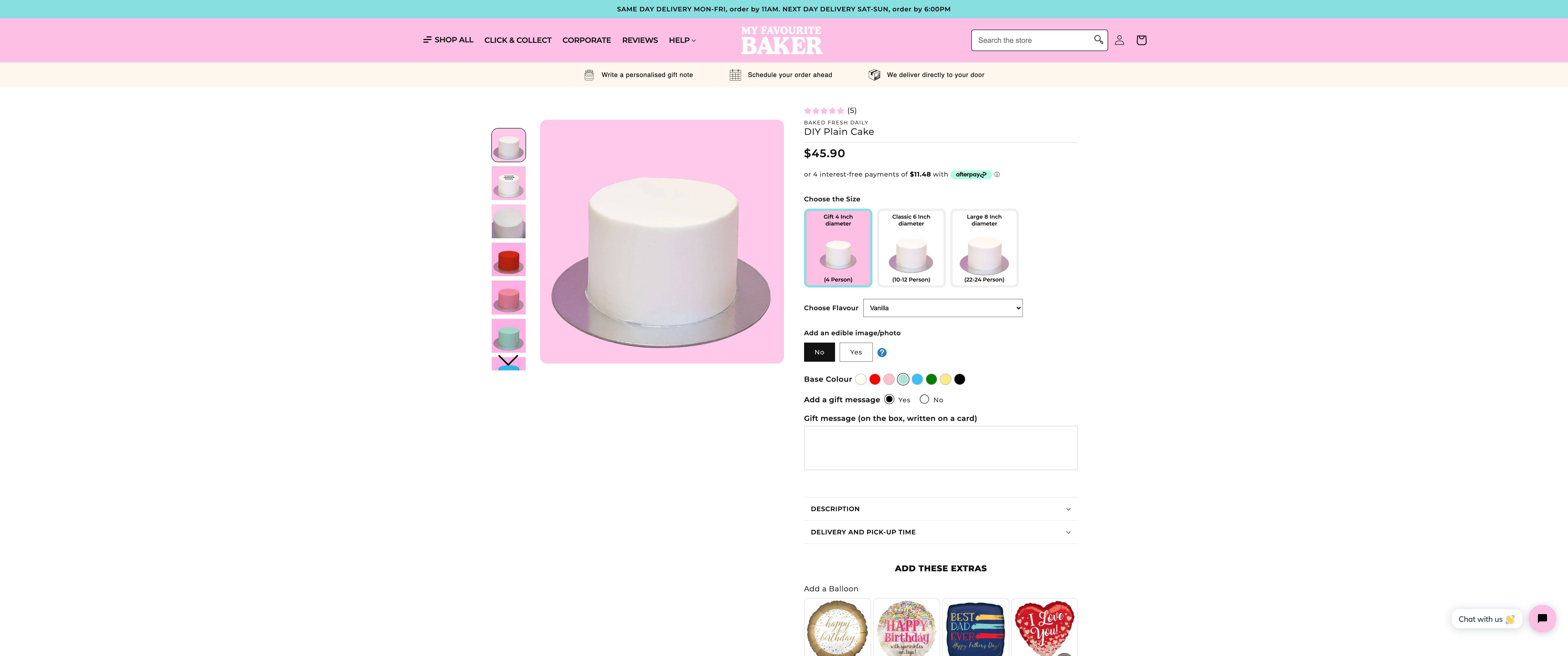 WWW.MYFAVOURITEBAKER.COM.AU screenshot 5