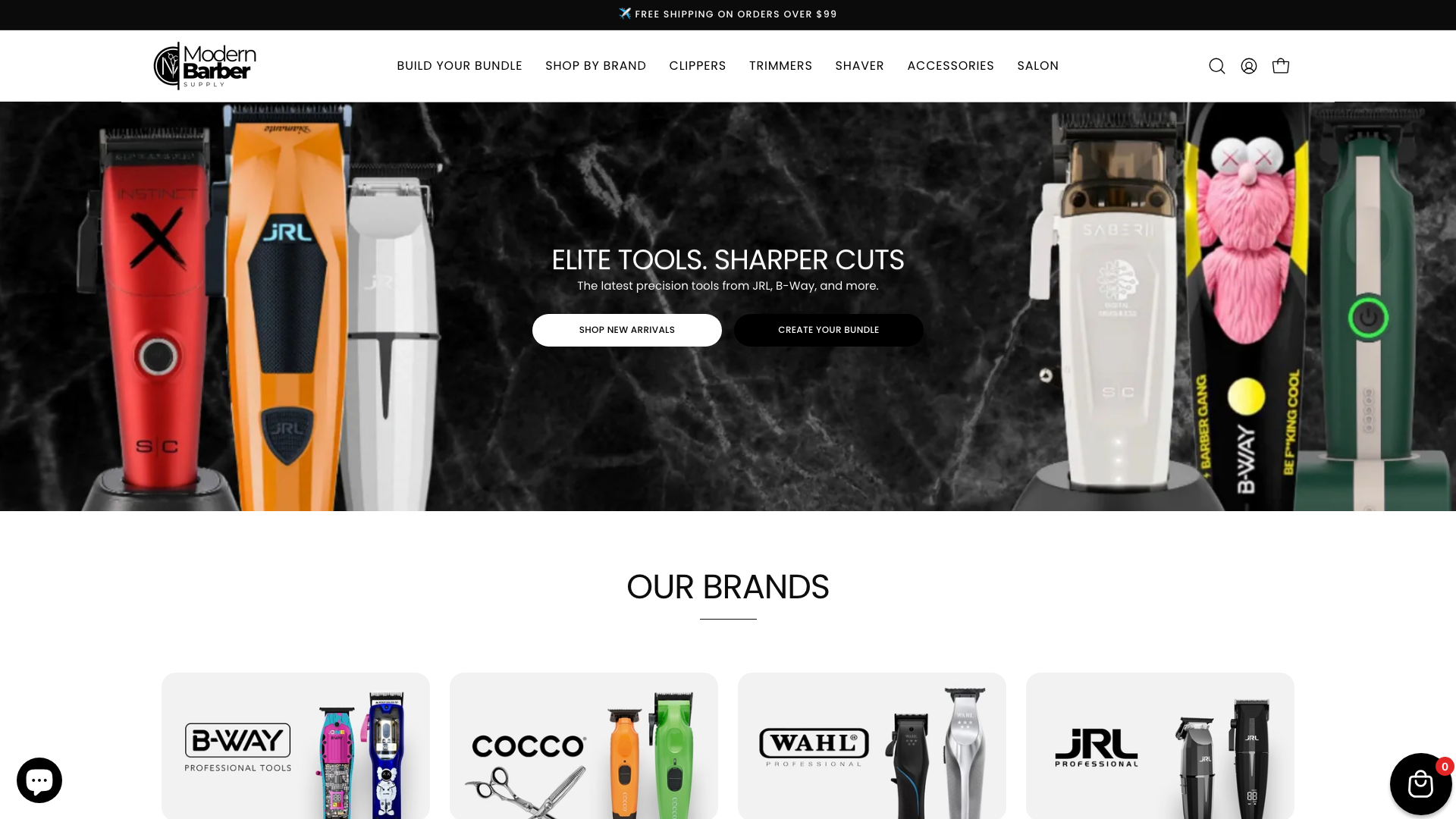 Shopify Store Revamp Focused on CRO for Barber Brand