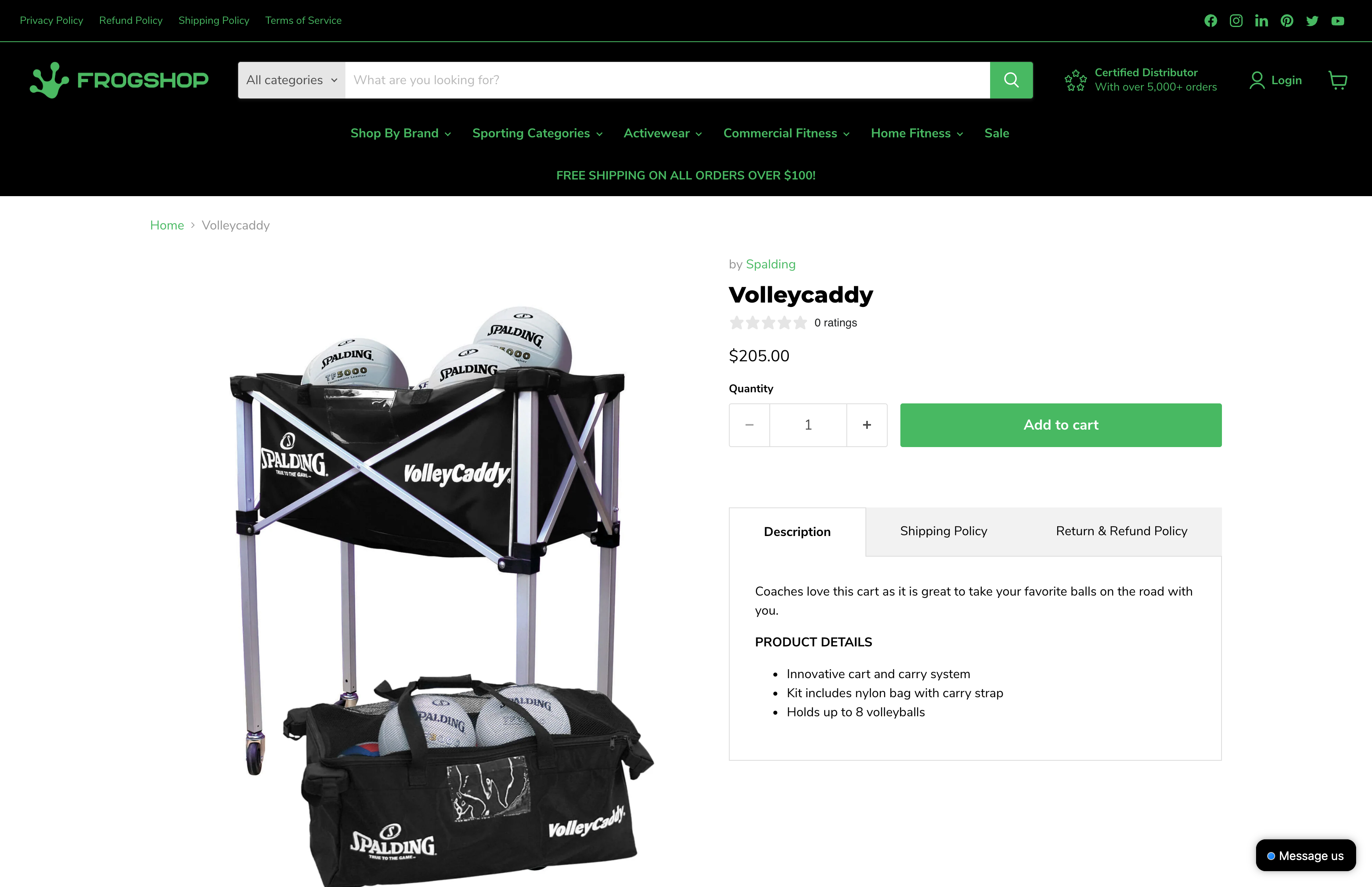 FrogShopFitness screenshot 5
