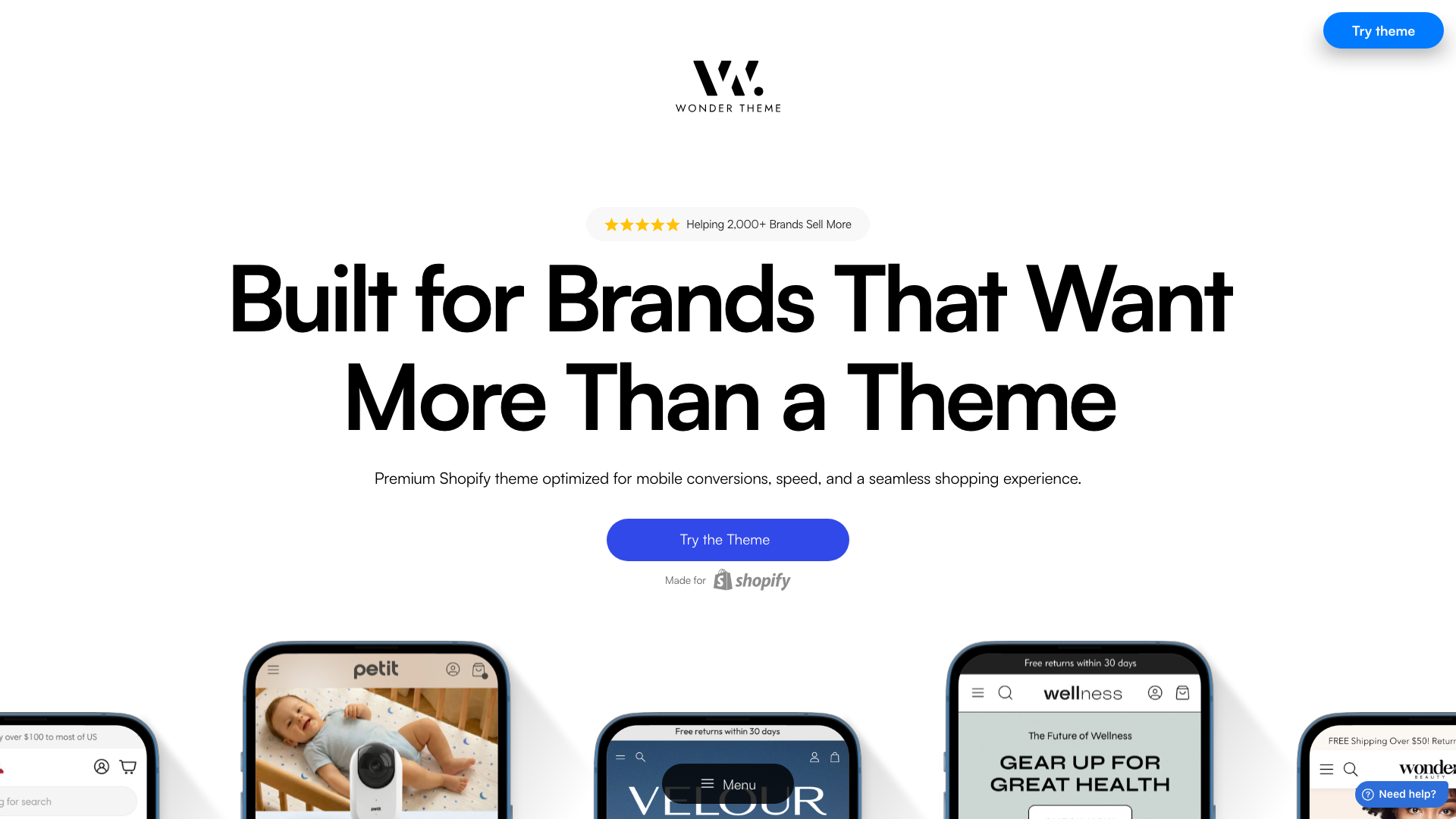 WONDER THEME