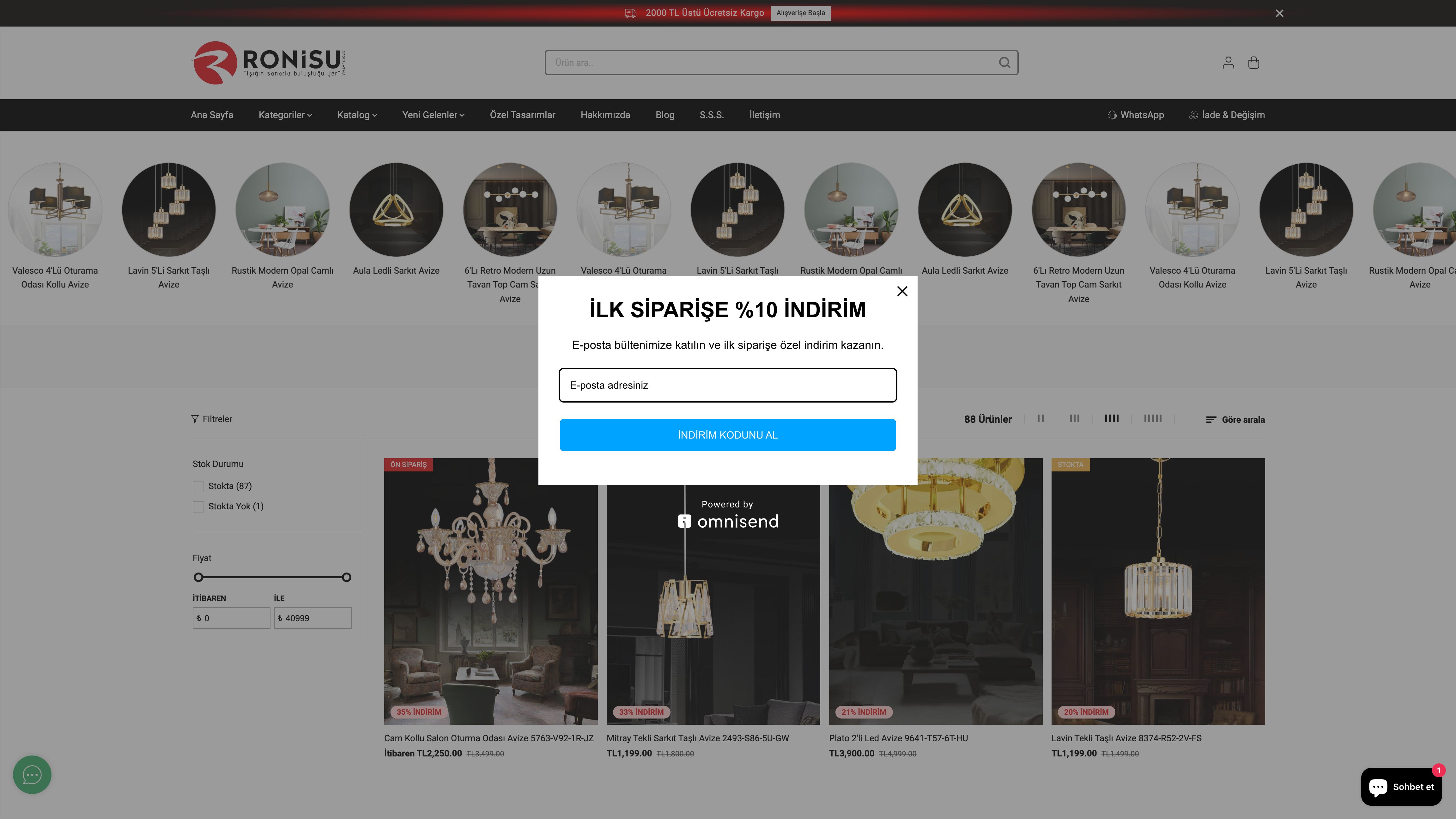 Ronisu Aydinlatma screenshot 5