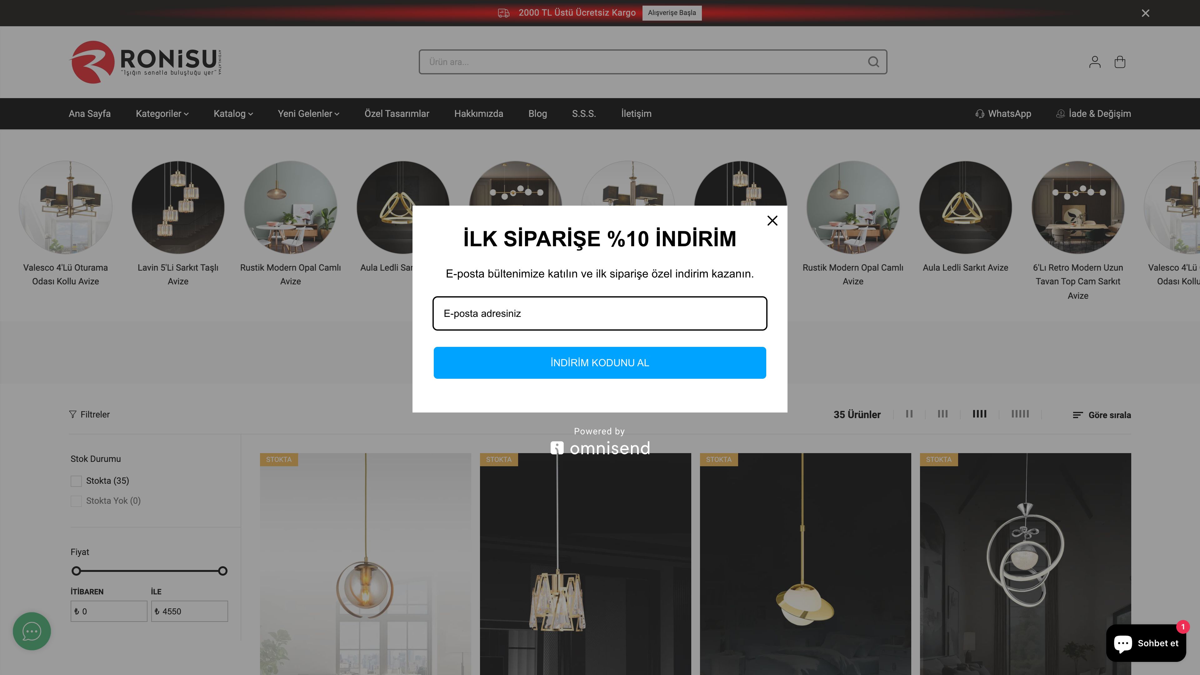 Ronisu Aydinlatma screenshot 3