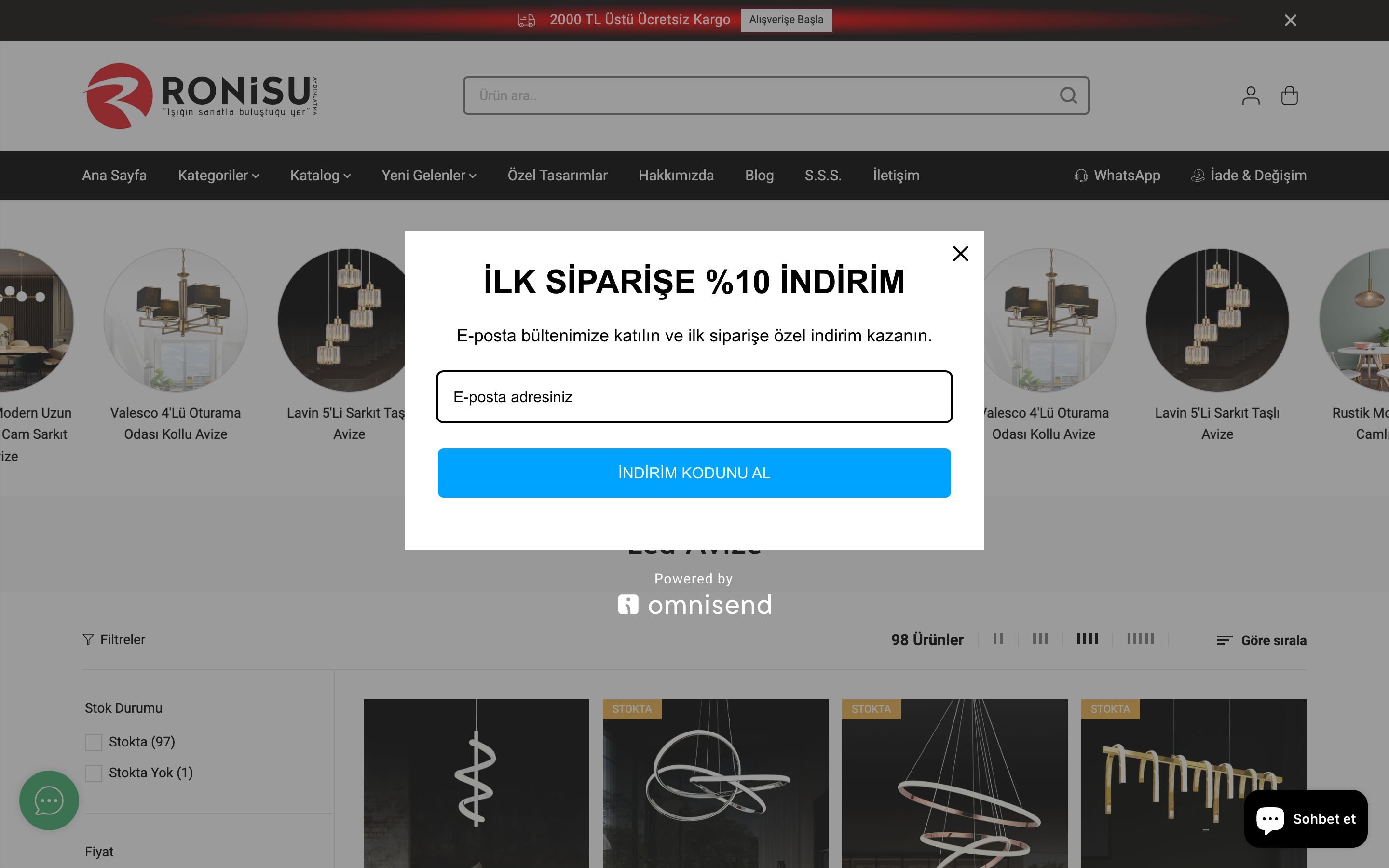 Ronisu Aydinlatma screenshot 2