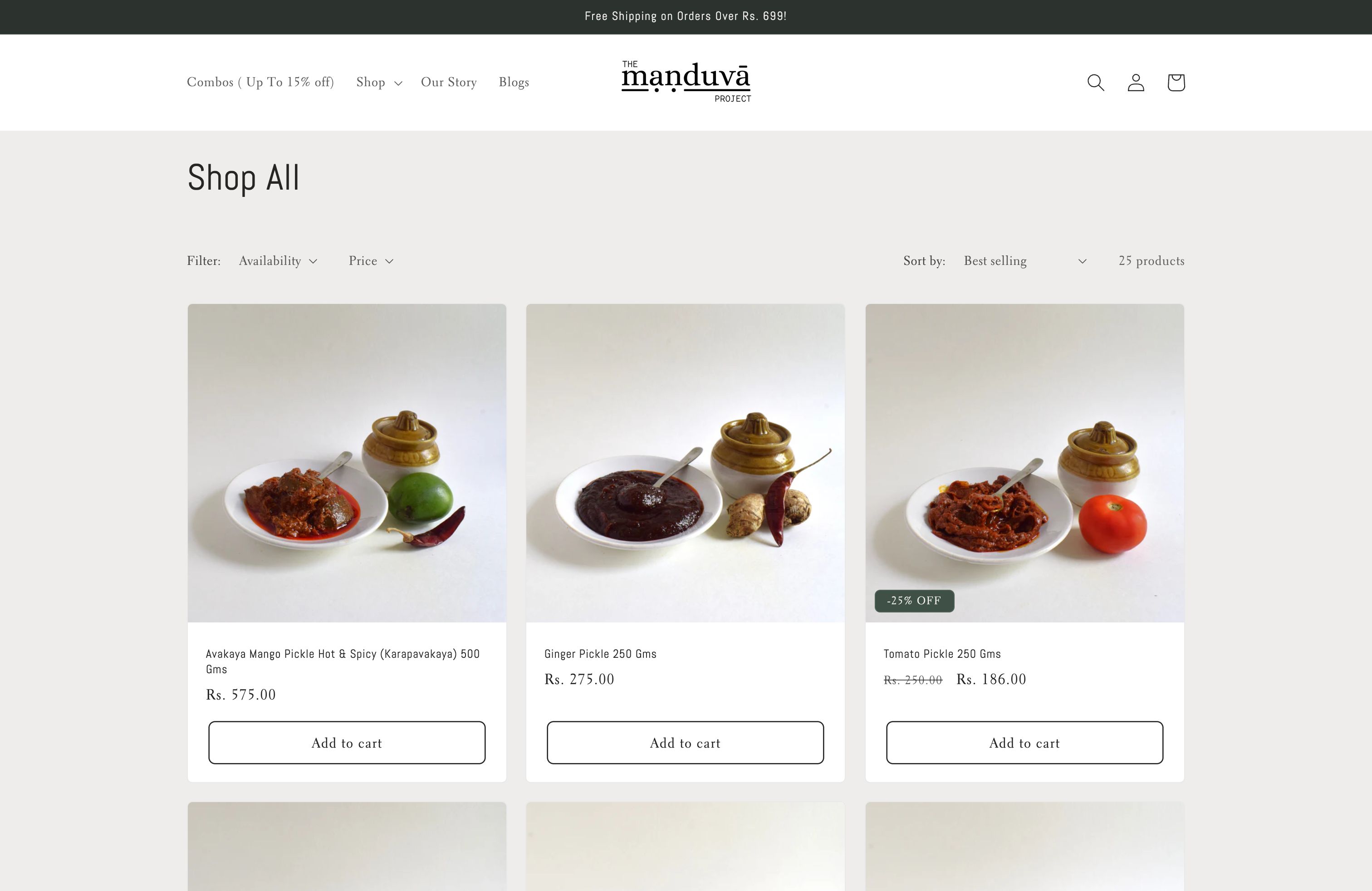 Digital Marketing + Website for The Manduva Project screenshot 5
