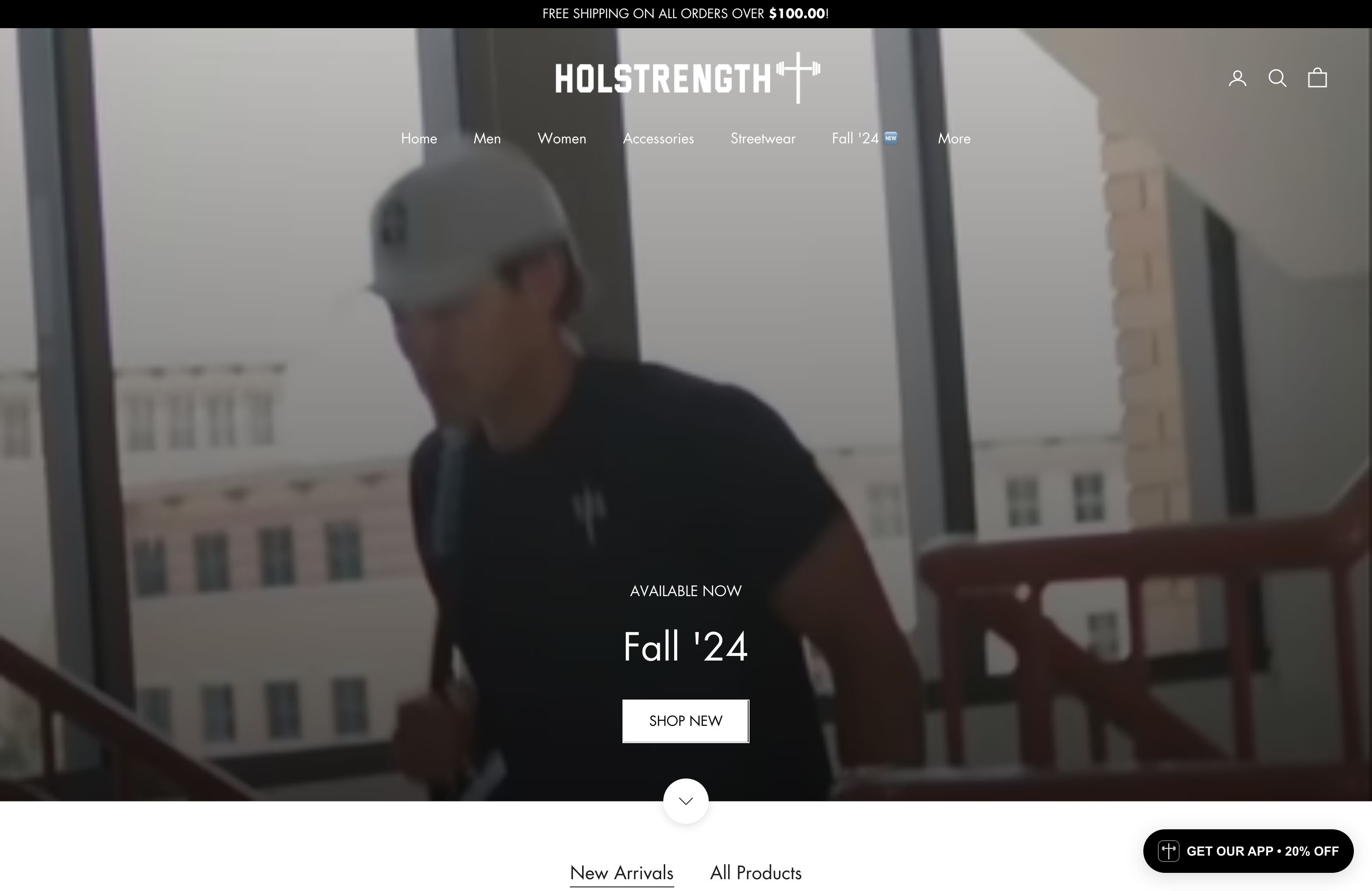 Custom Branded Print On Demand Website for HolStrength