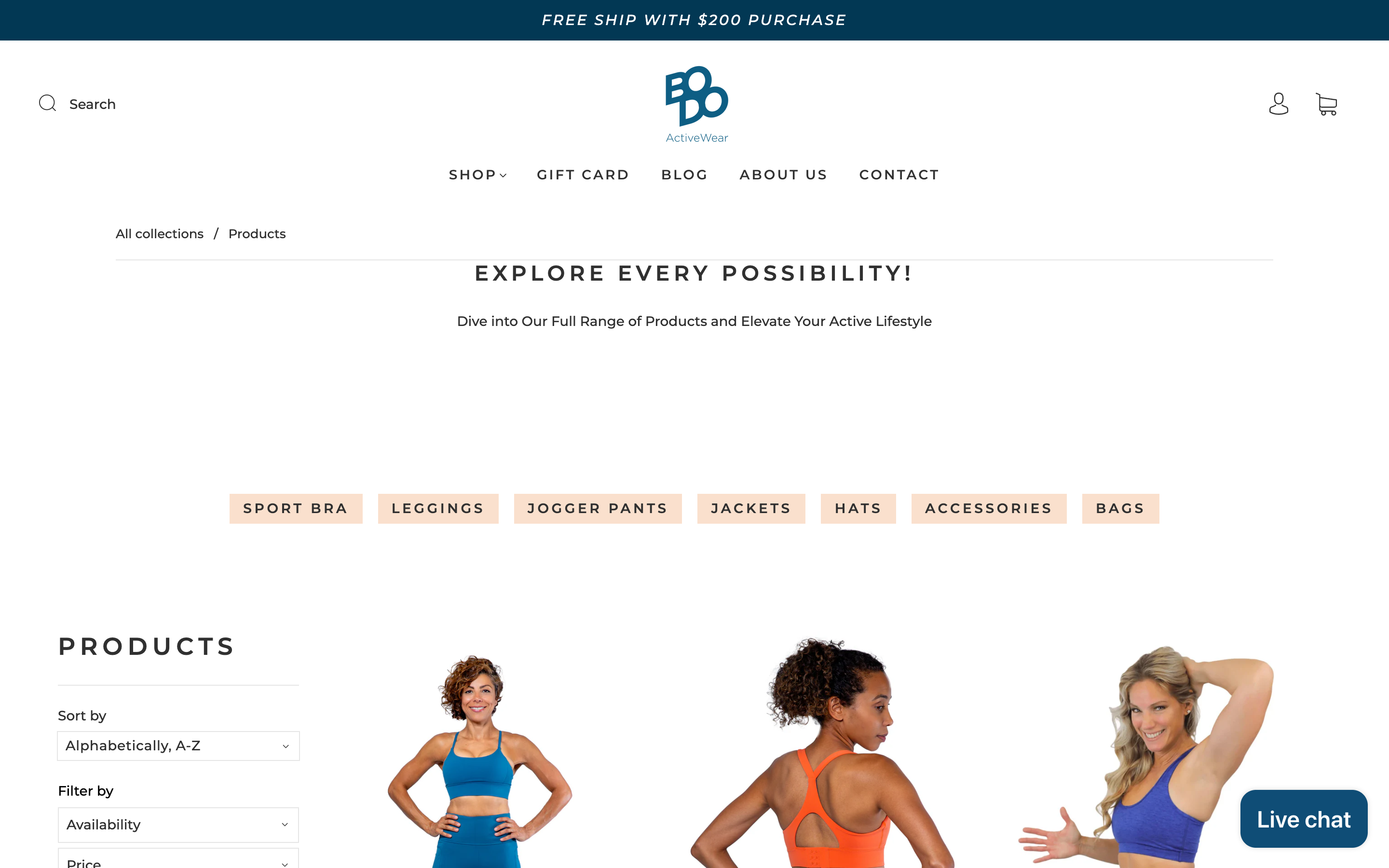 Bodo ActiveWear screenshot 2