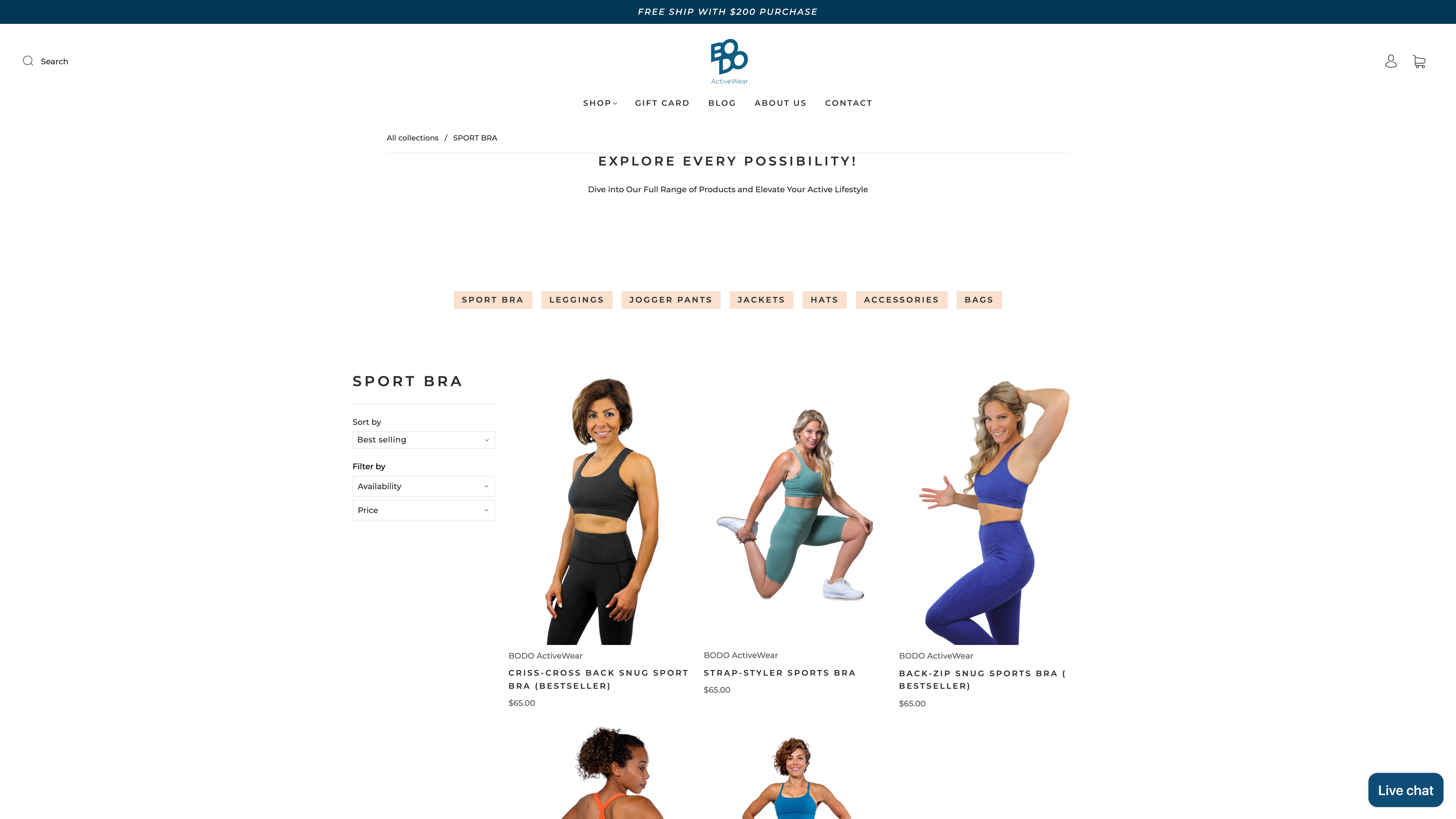 Bodo ActiveWear screenshot 3