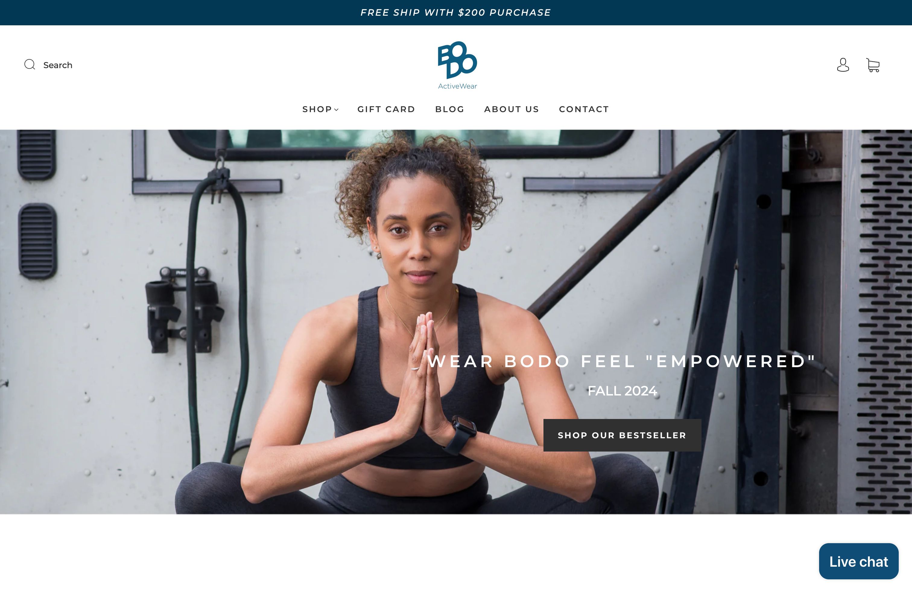 Bodo ActiveWear screenshot