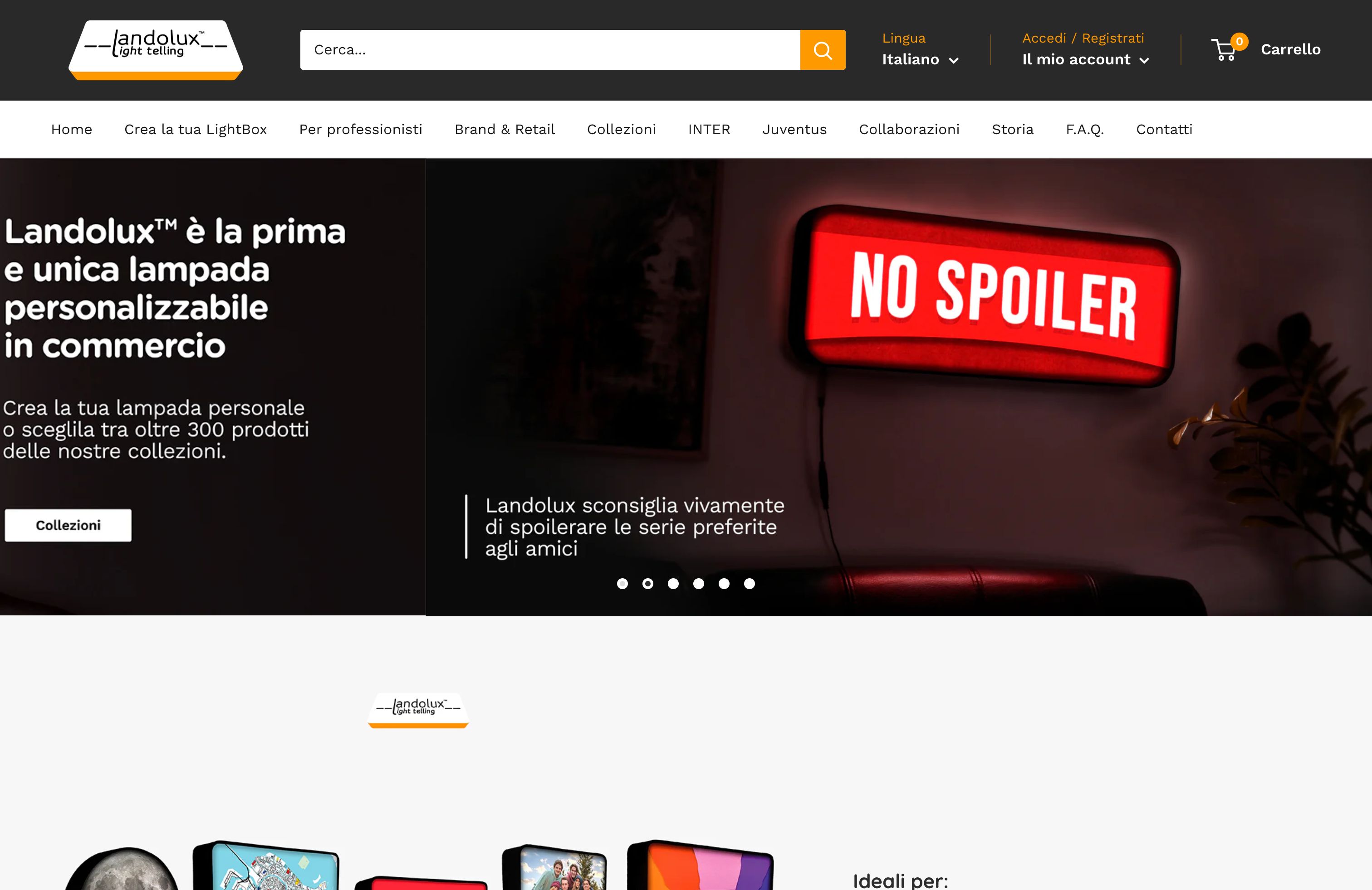 Customizable Design Light Box by Landolux