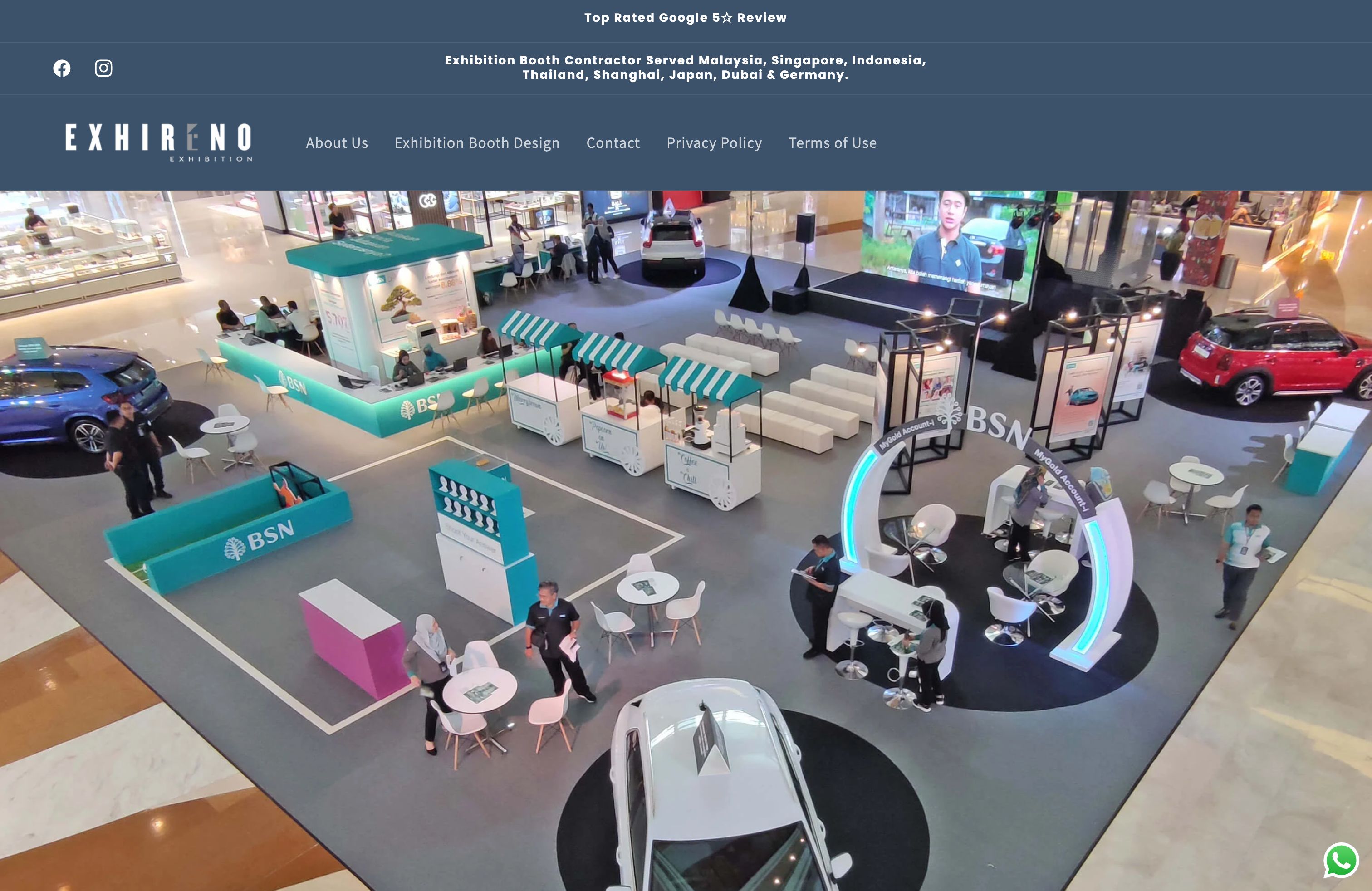 Exhireno: Design & build trade show custom booths screenshot 4