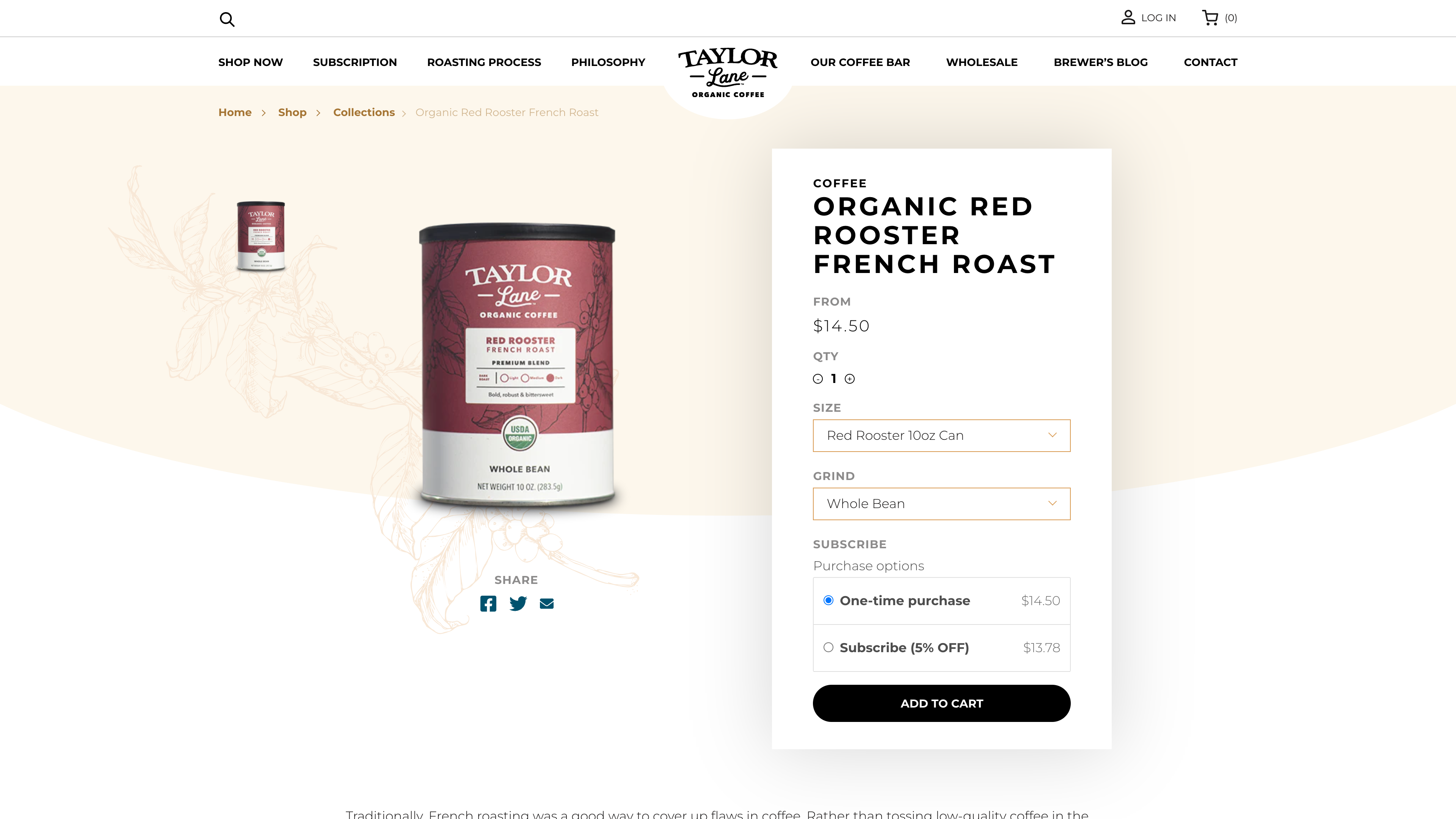 Taylor Lane Coffee: 37% of Attributed Revenue From Email & SMS screenshot 5