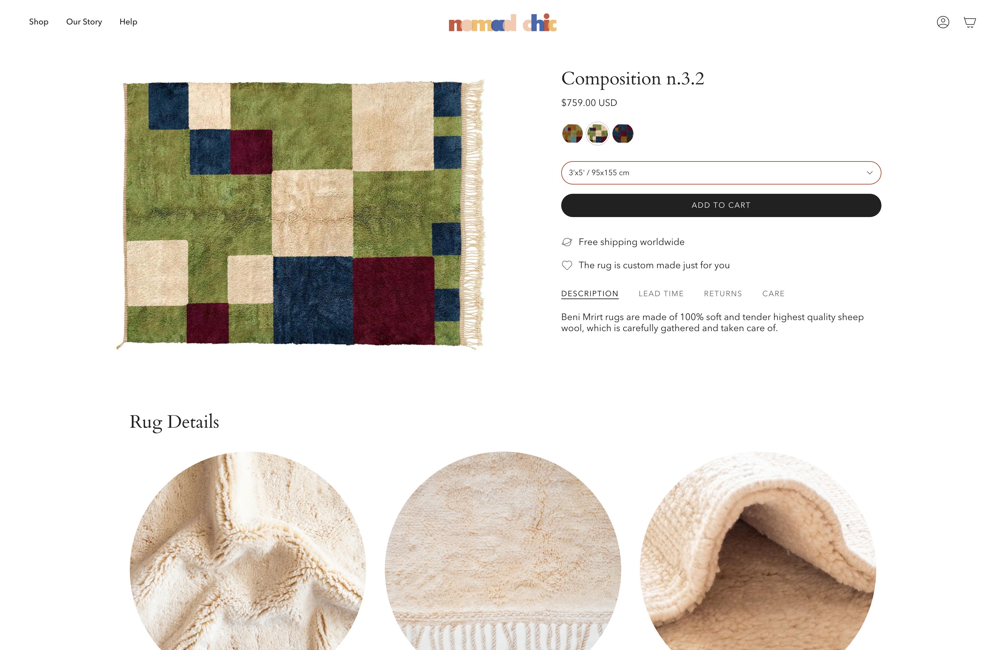 Nomad Chic screenshot