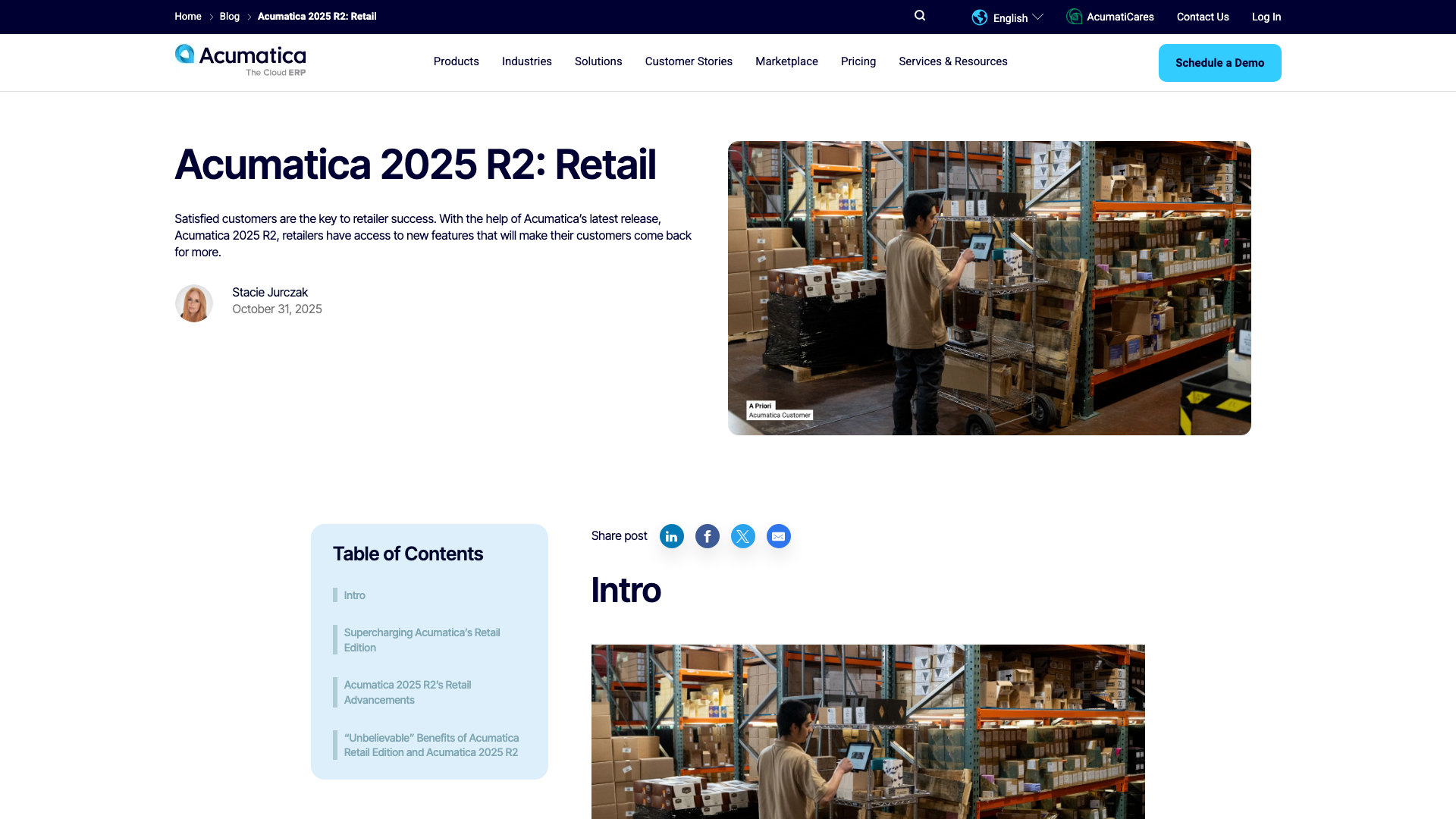 Supercharging Acumatica’s Retail Edition