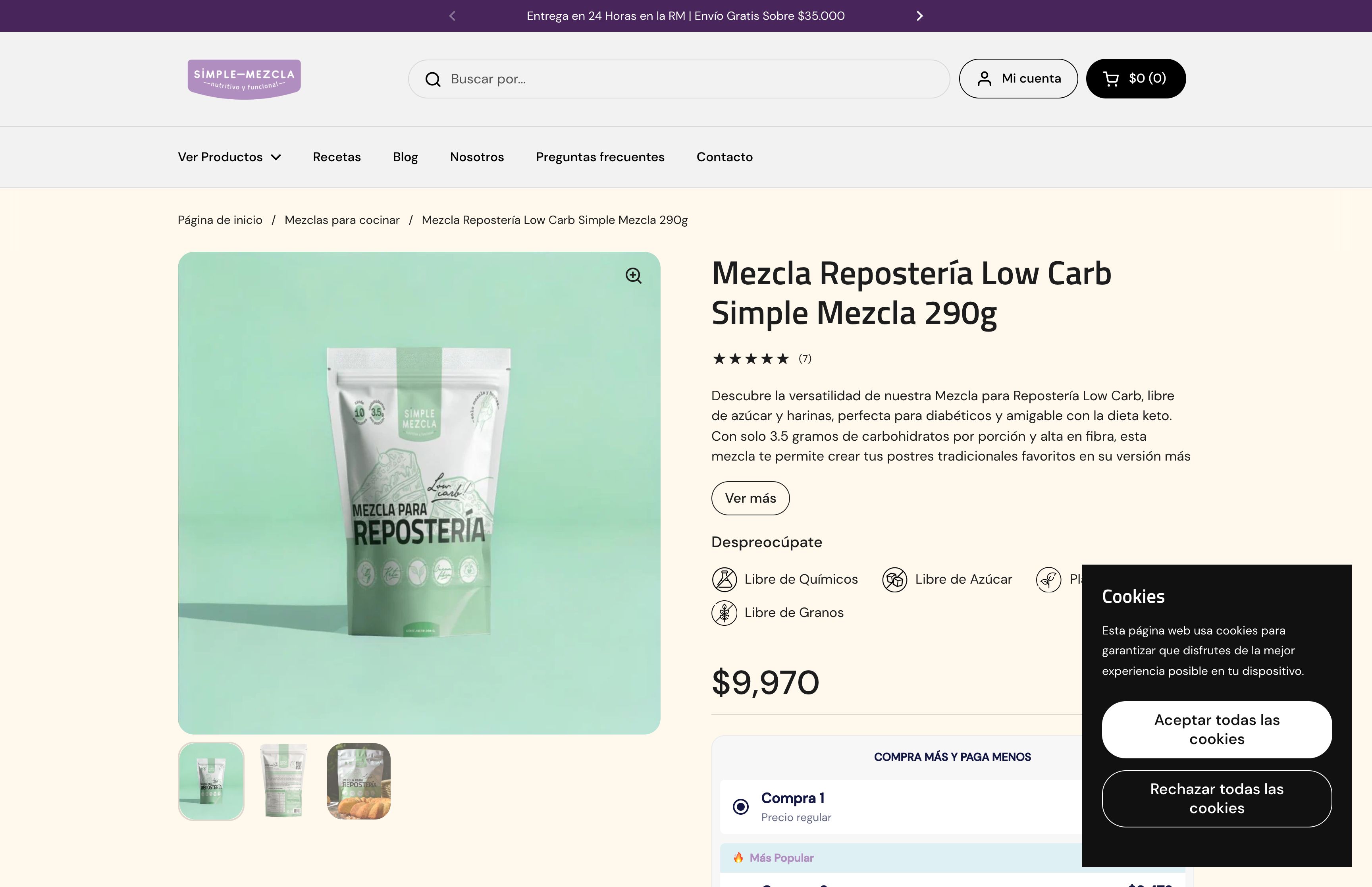 Simple Mezcla  screenshot 4