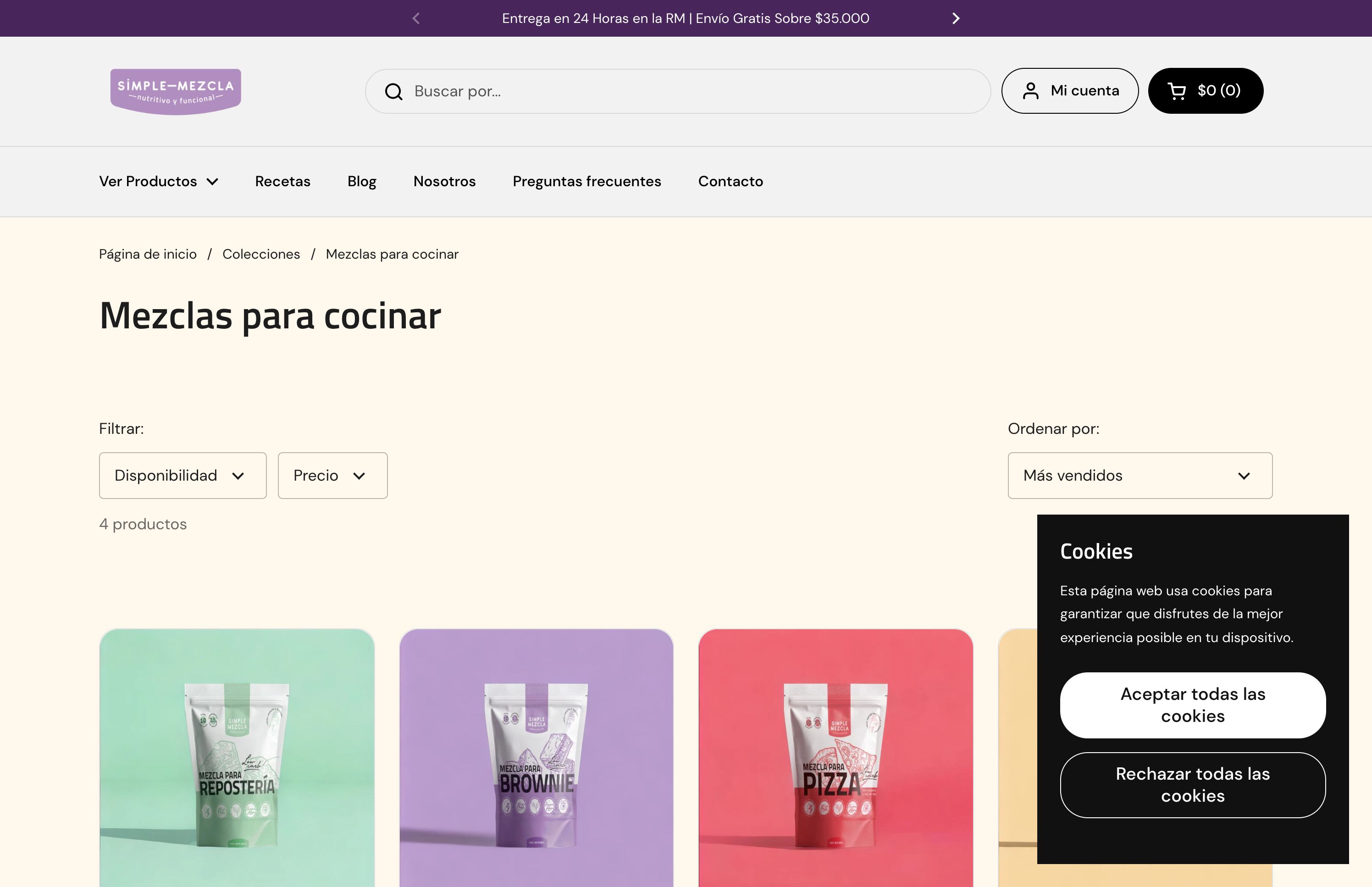 Simple Mezcla  screenshot 2