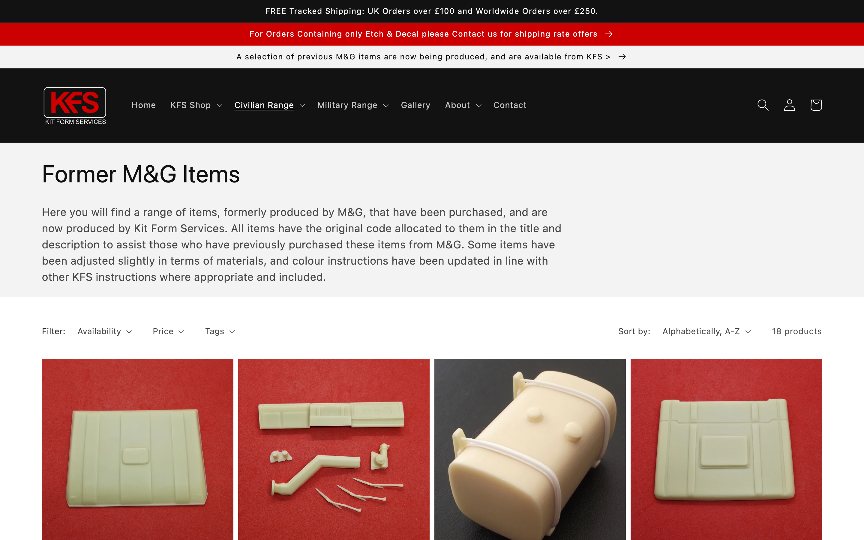 Store Setup and Configuration - Kit Form Services Ltd screenshot 2