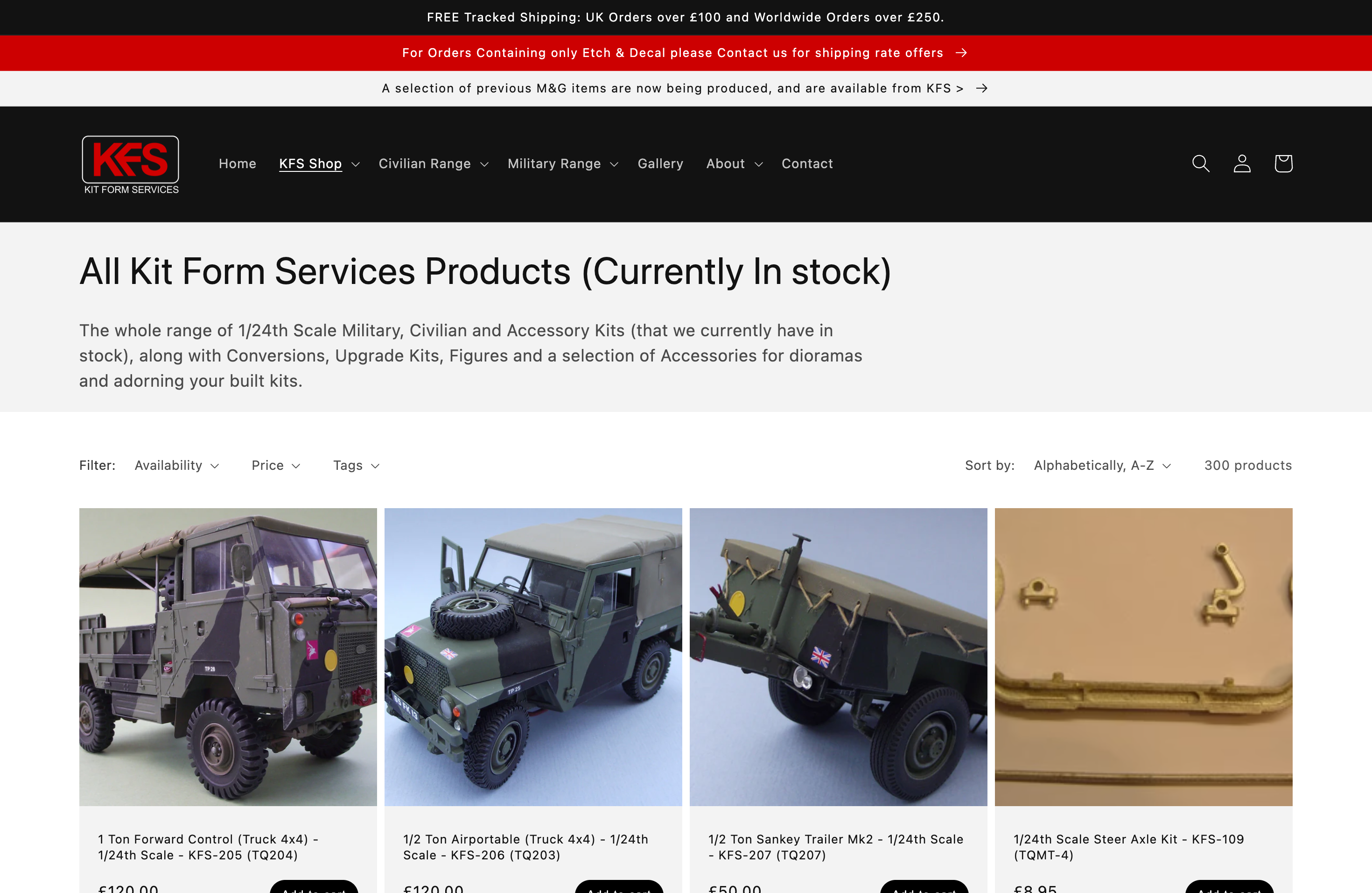 Store Setup and Configuration - Kit Form Services Ltd screenshot 4
