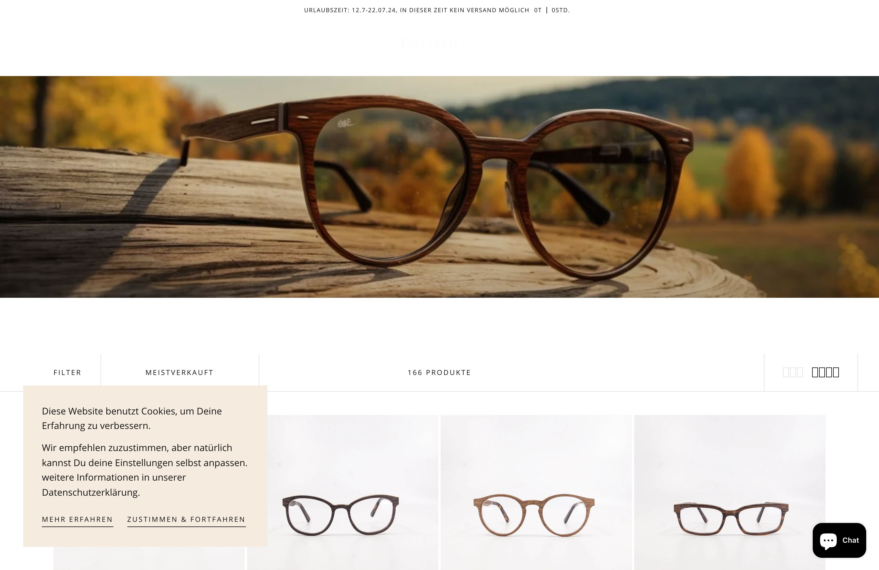 Stadholz Watches and Glasses Store screenshot 2