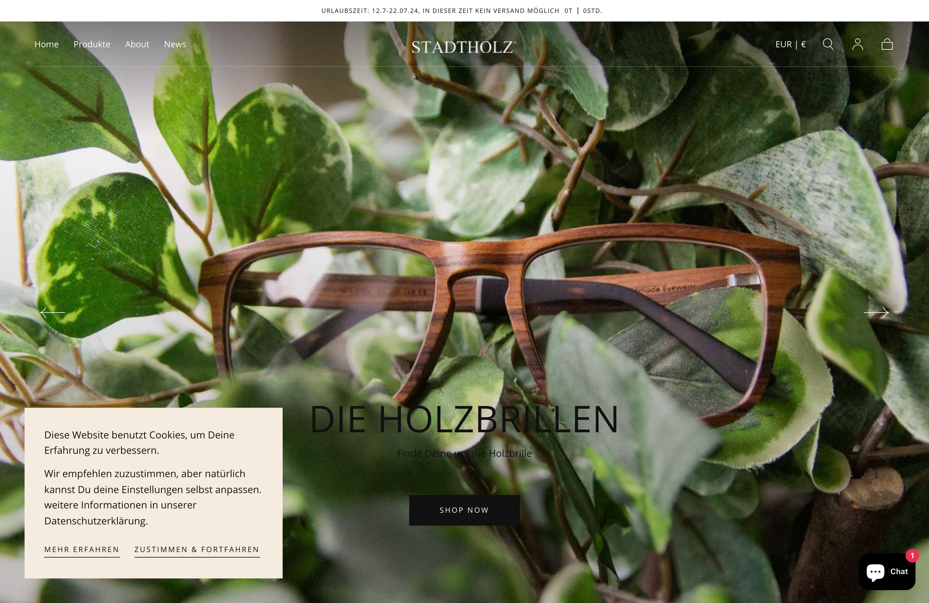 Stadholz Watches and Glasses Store screenshot 6