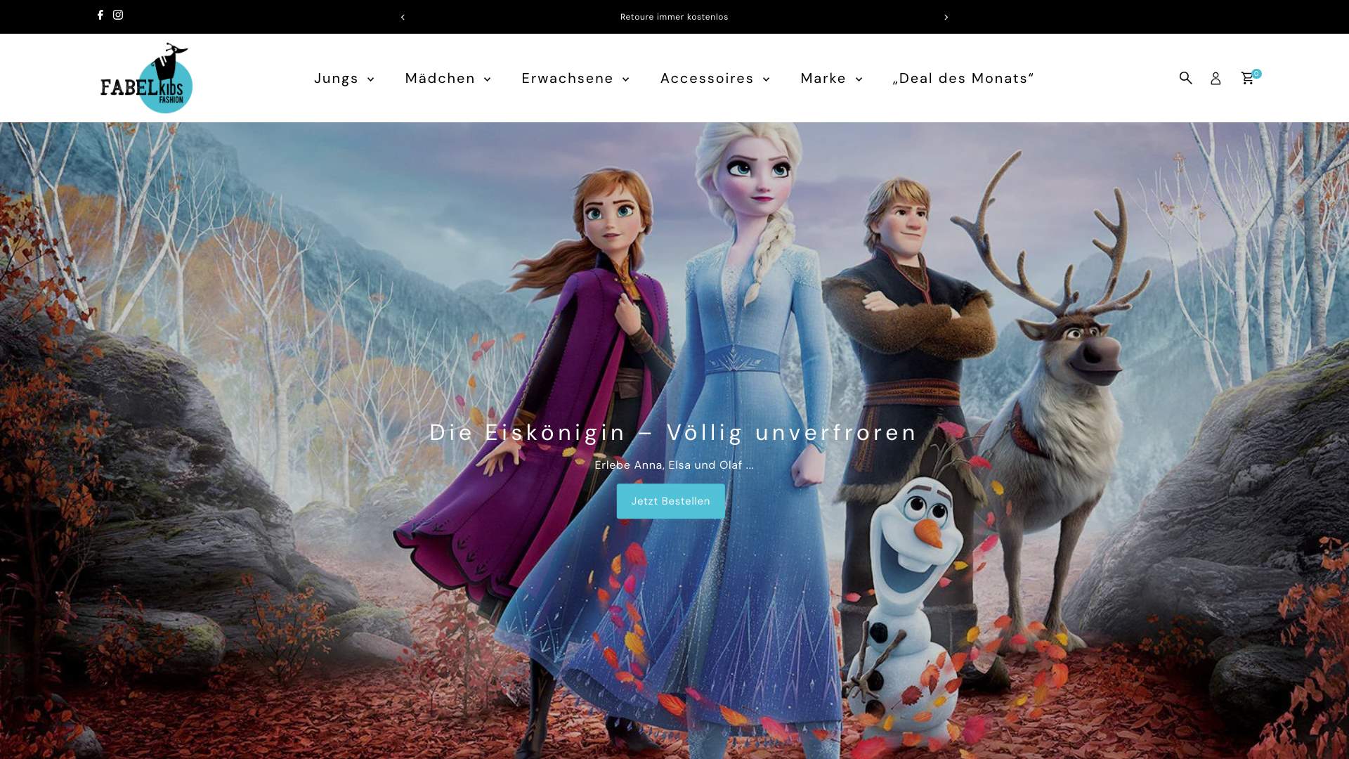 Fabelkids – Frontend Relaunch & ERP-Anbindung