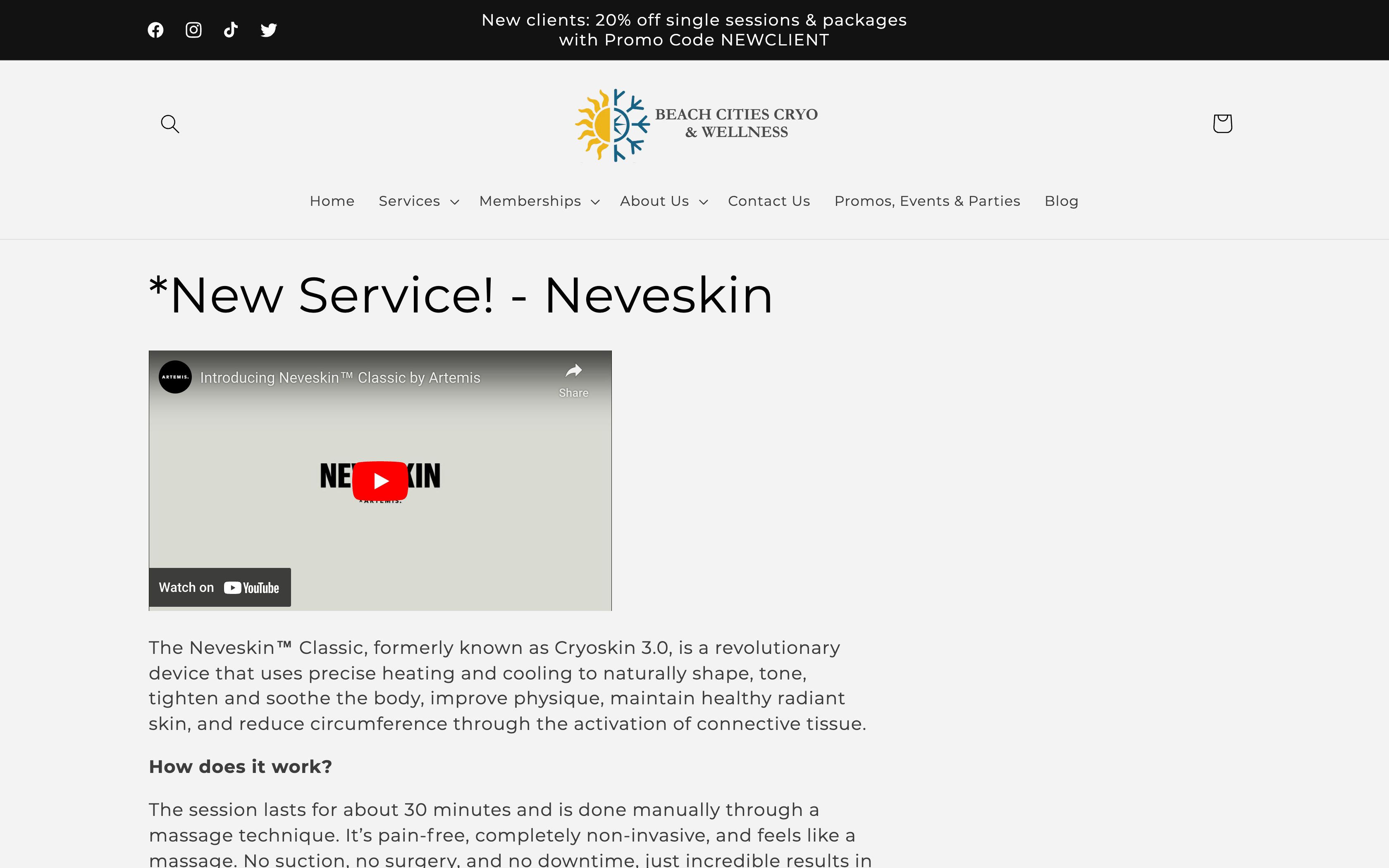 Beach Cities Cryo & Wellness screenshot 2