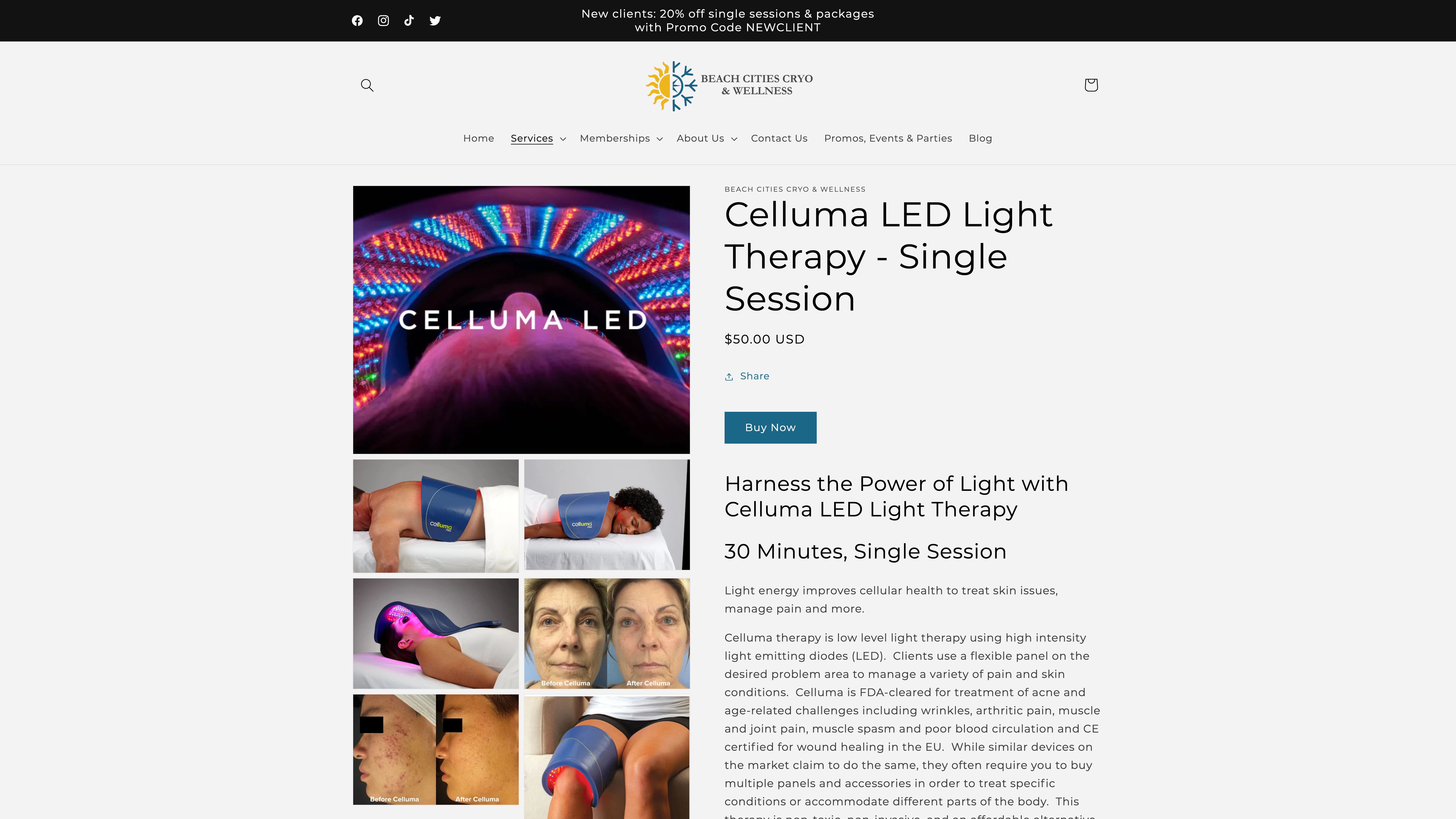 Beach Cities Cryo & Wellness screenshot 6