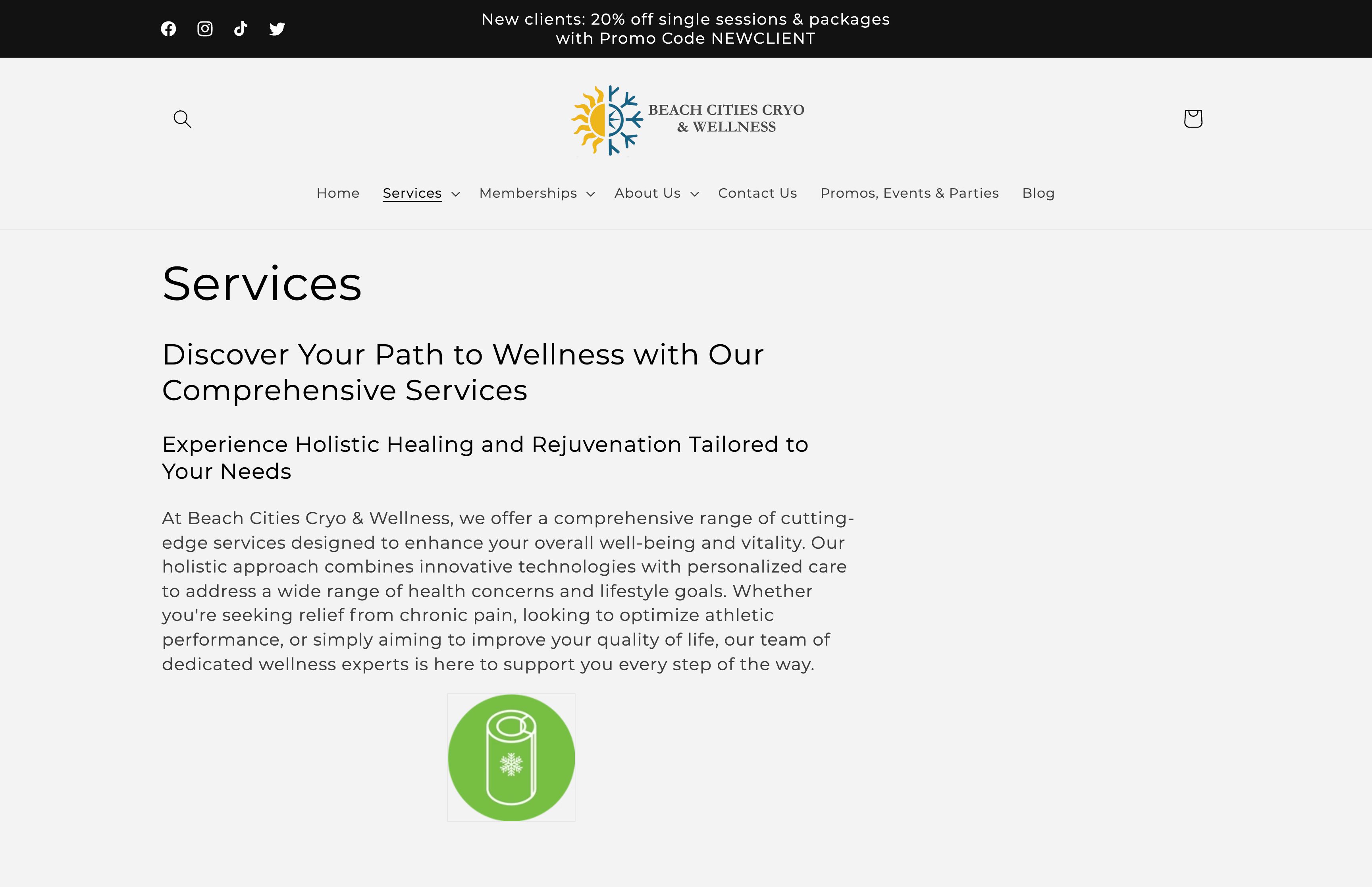 Beach Cities Cryo & Wellness screenshot 5