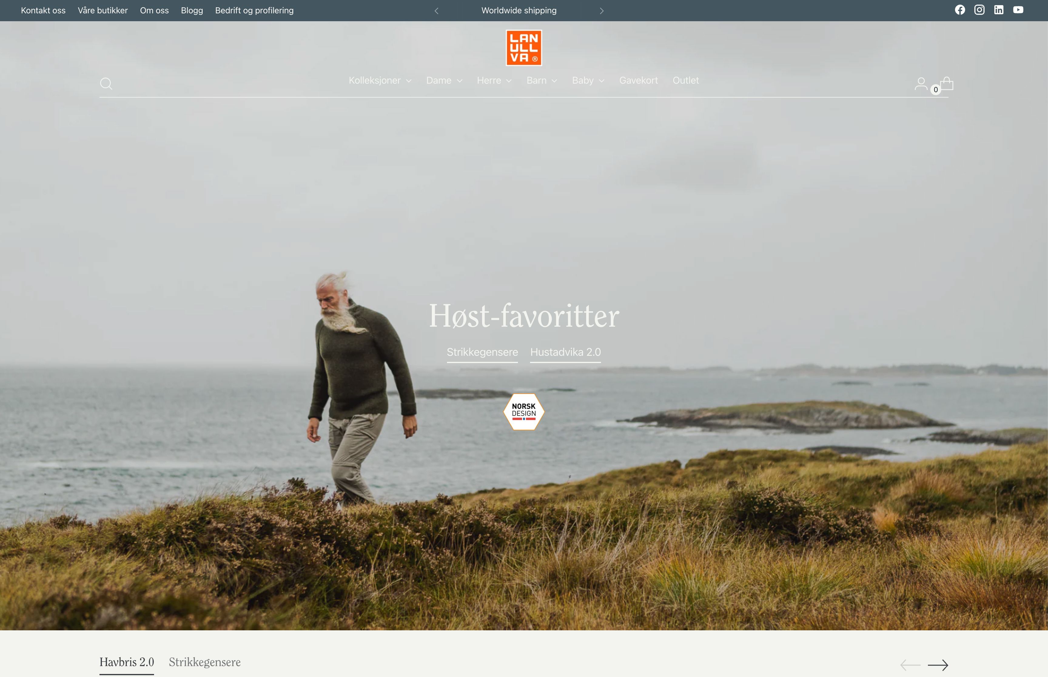 Lanullva.no screenshot 5