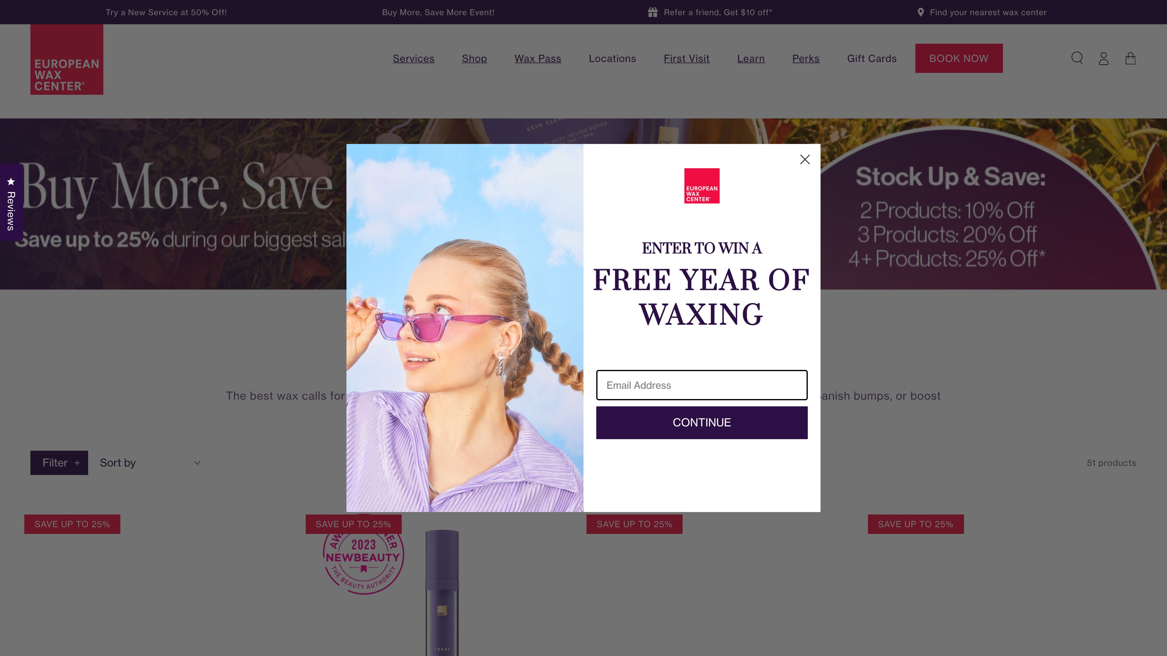 European Wax Center - B2C & B2B screenshot 4
