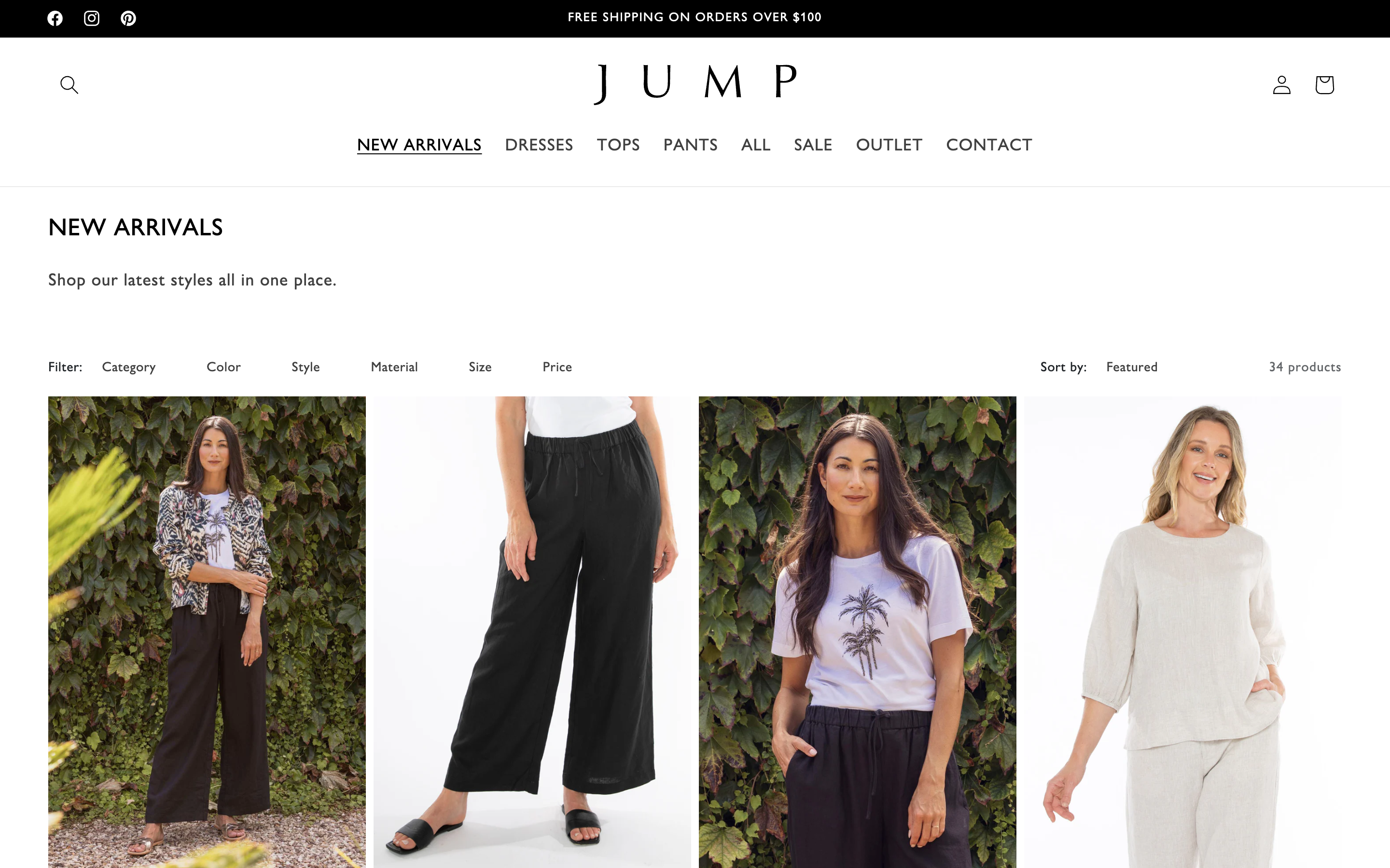 Jump Clothing - Womens Clothing and Fashion screenshot