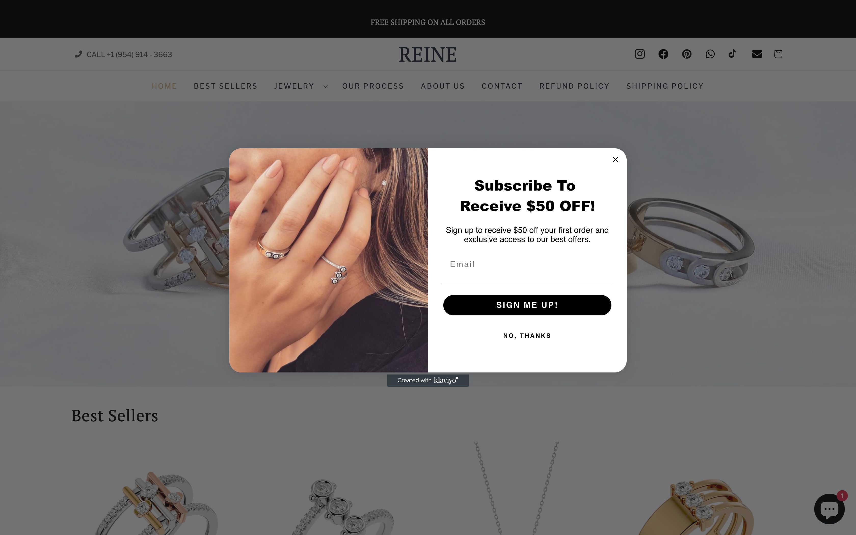 Shopify Store for Jewelry Business  screenshot 5