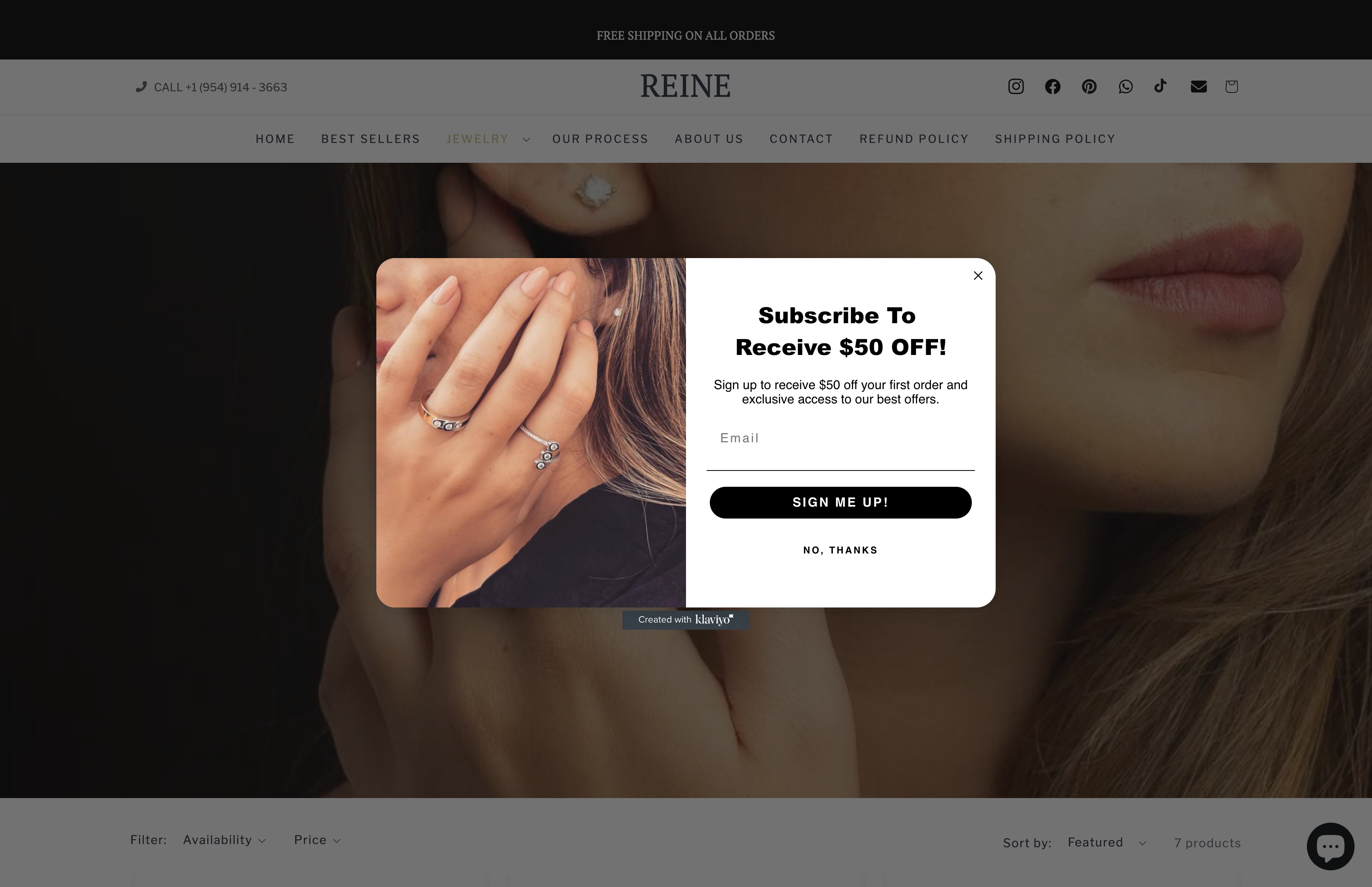 Shopify Store for Jewelry Business  screenshot 3
