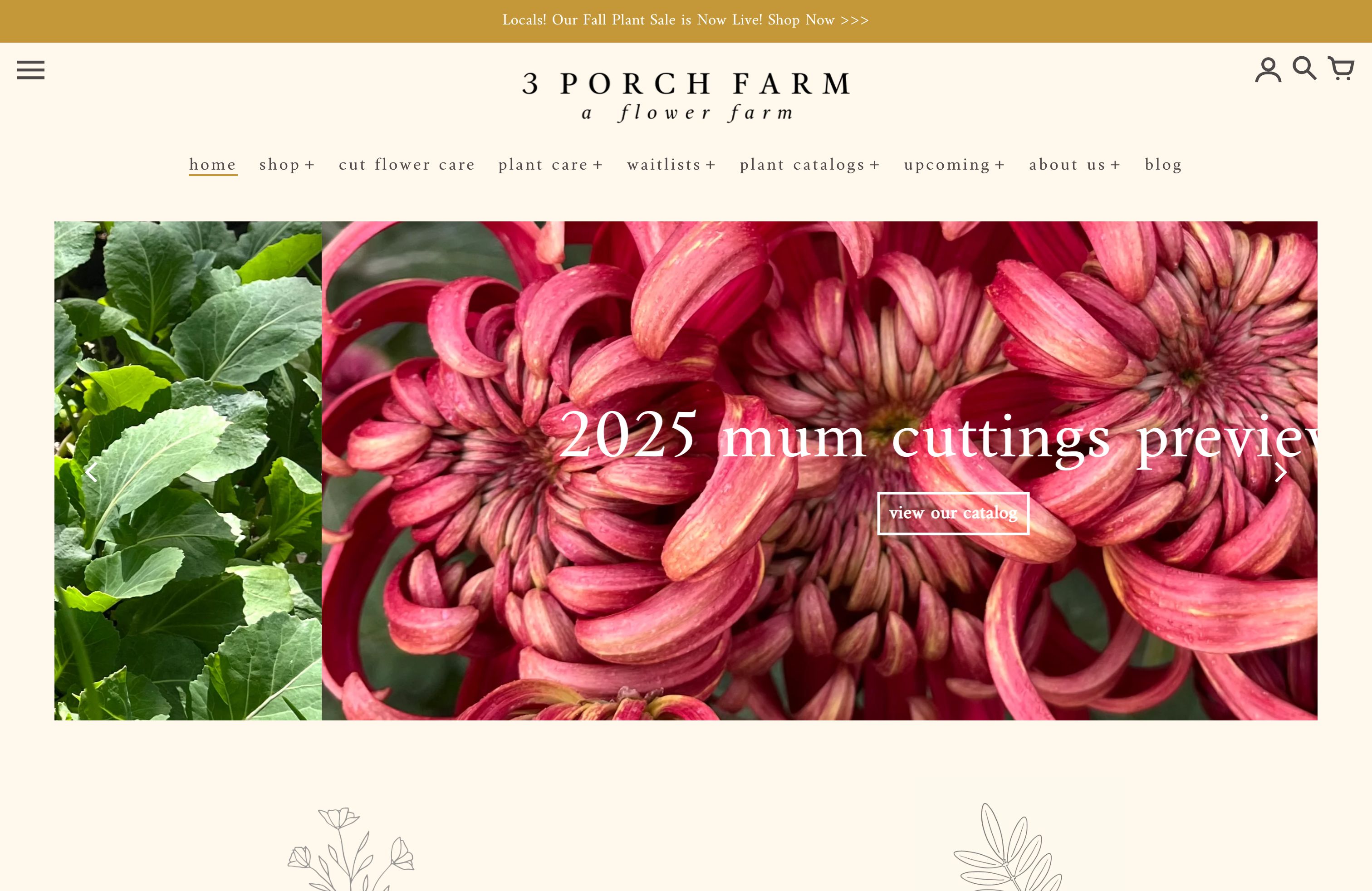 3 Porch Farm website design + customer experience optimization screenshot 4