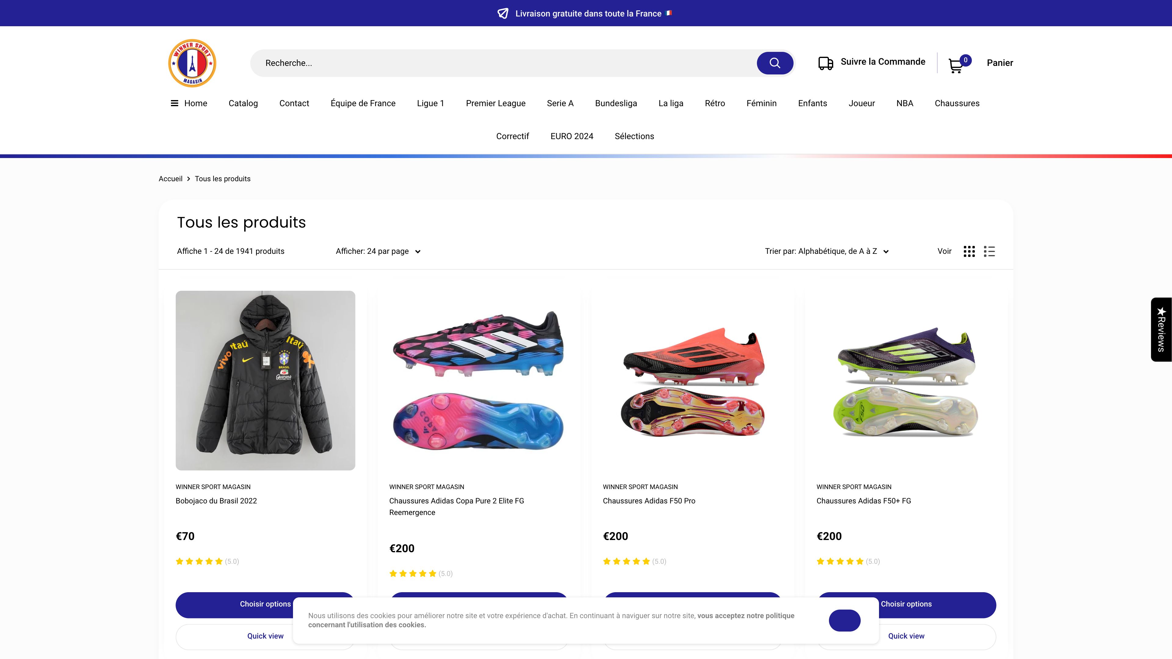 Winner Sport Magasin screenshot 3