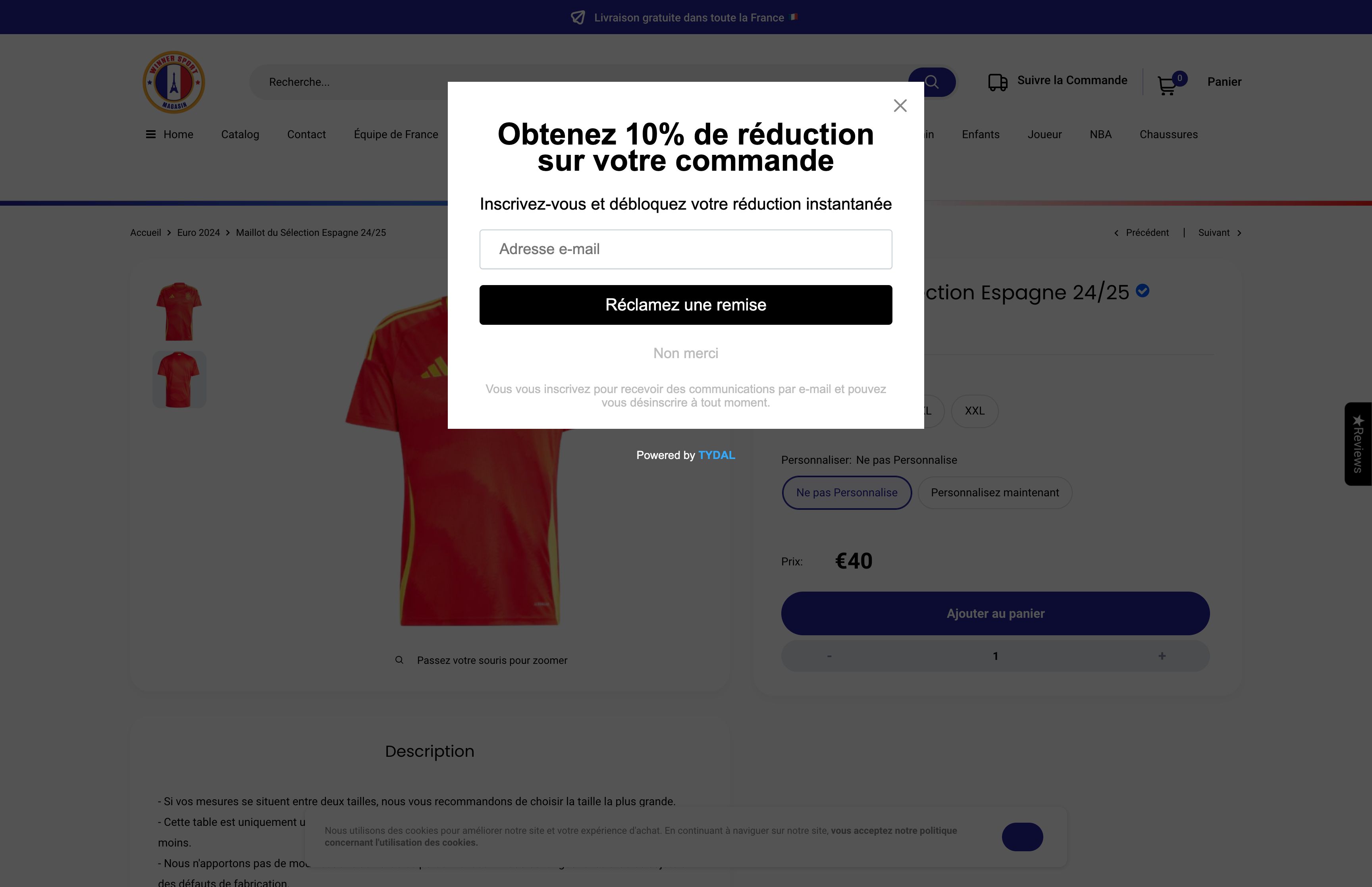 Winner Sport Magasin screenshot 5