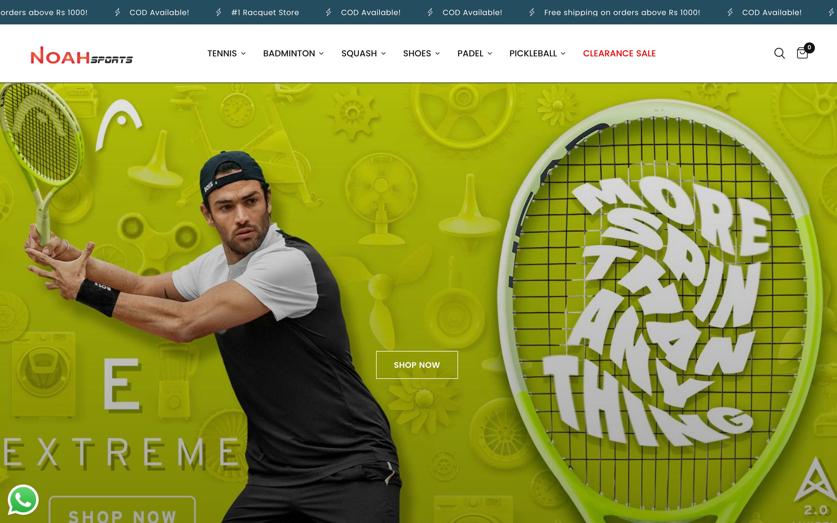 NOAHSPORTS.IN screenshot 6